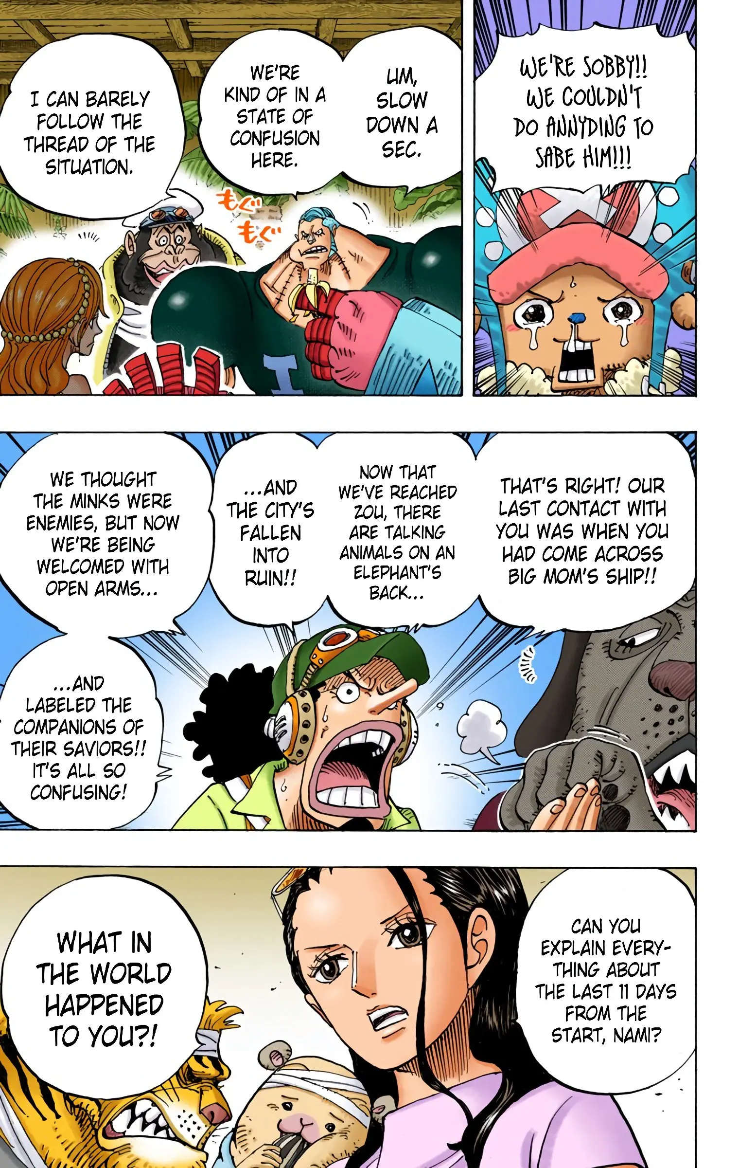 One Piece Colored, chapter 807, page 12