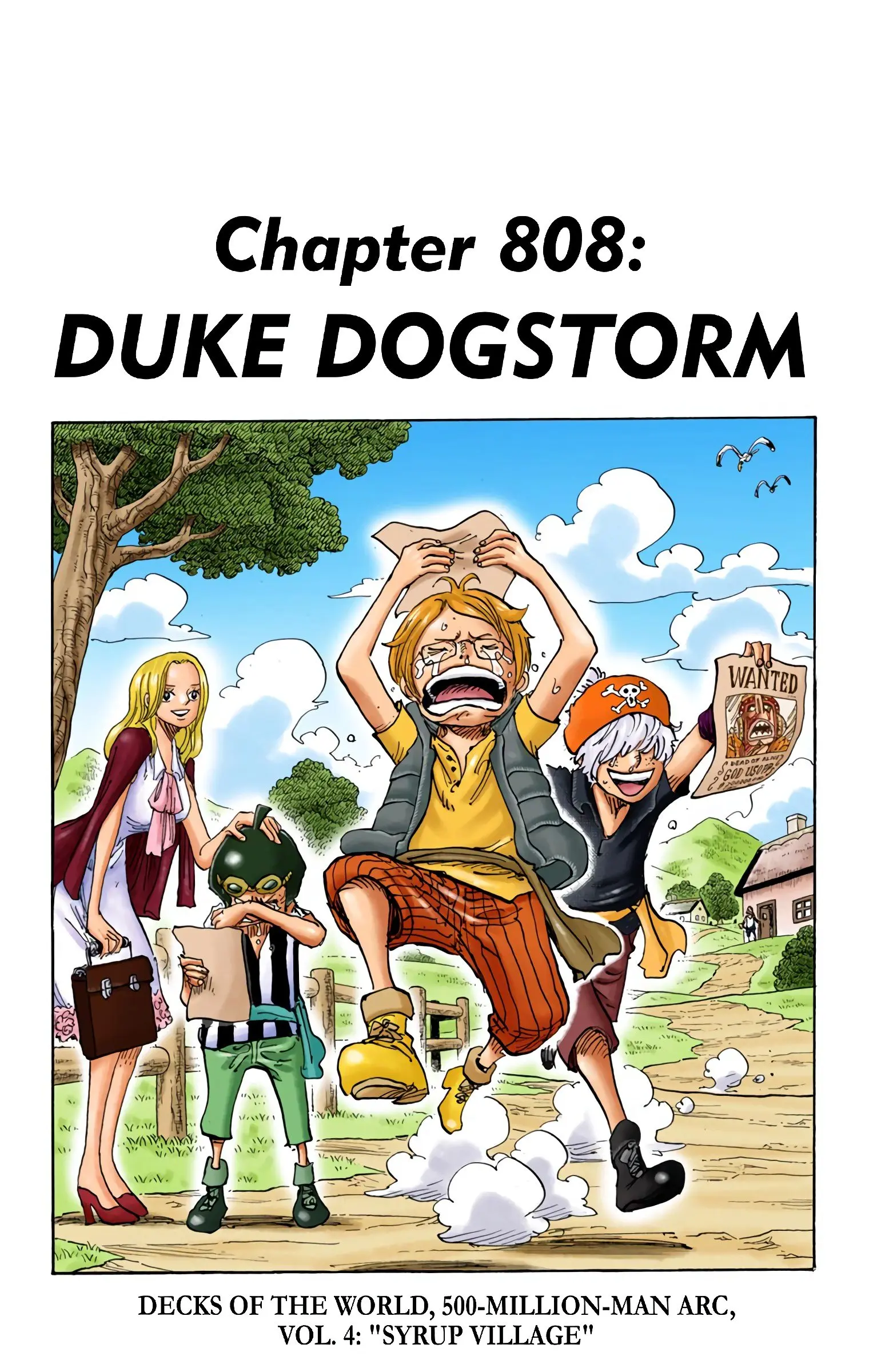 One Piece Colored, chapter 808, page 1