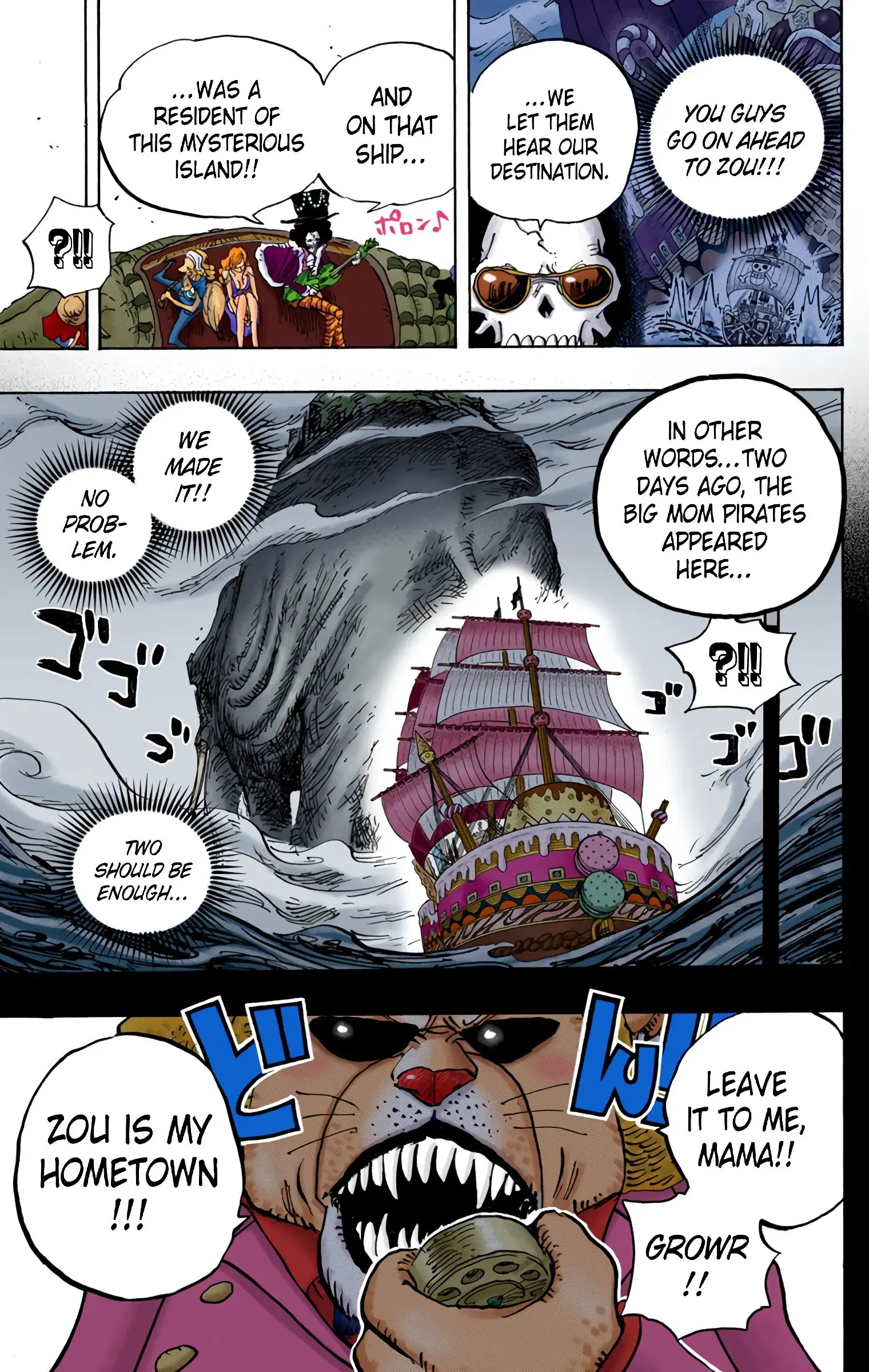 One Piece Colored, chapter 811, page 17