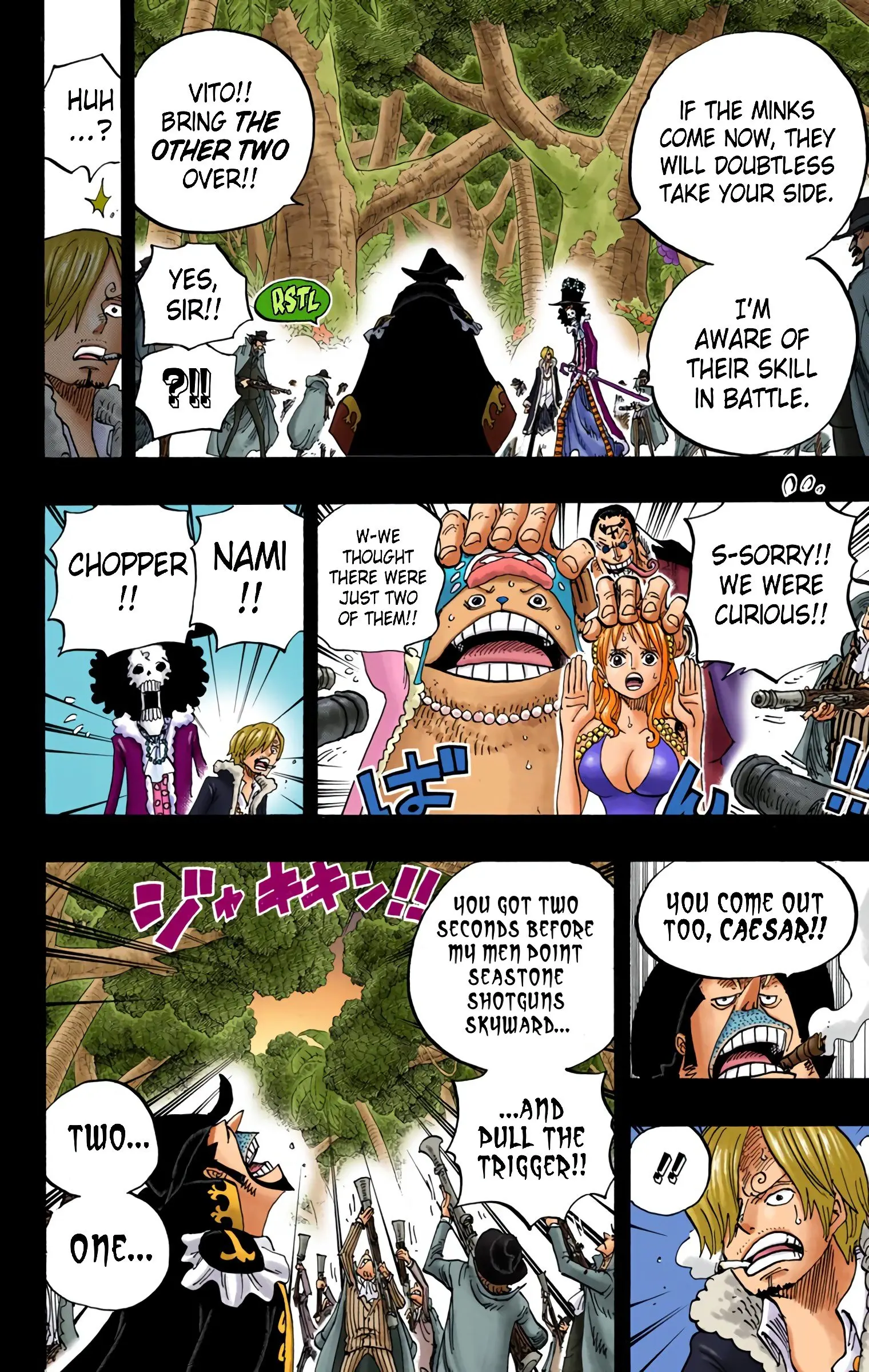 One Piece Colored, chapter 812, page 14