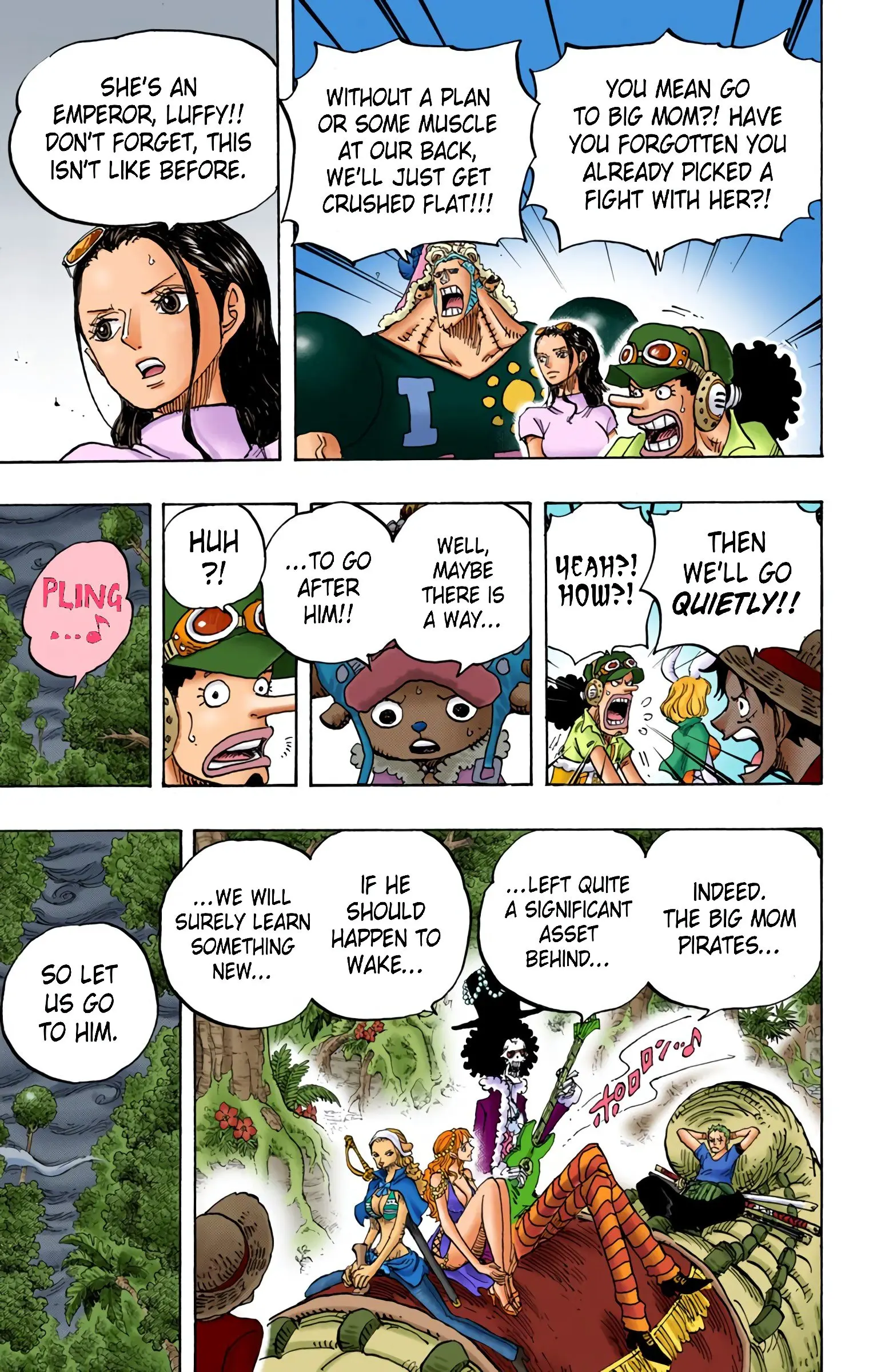 One Piece Colored, chapter 814, page 9