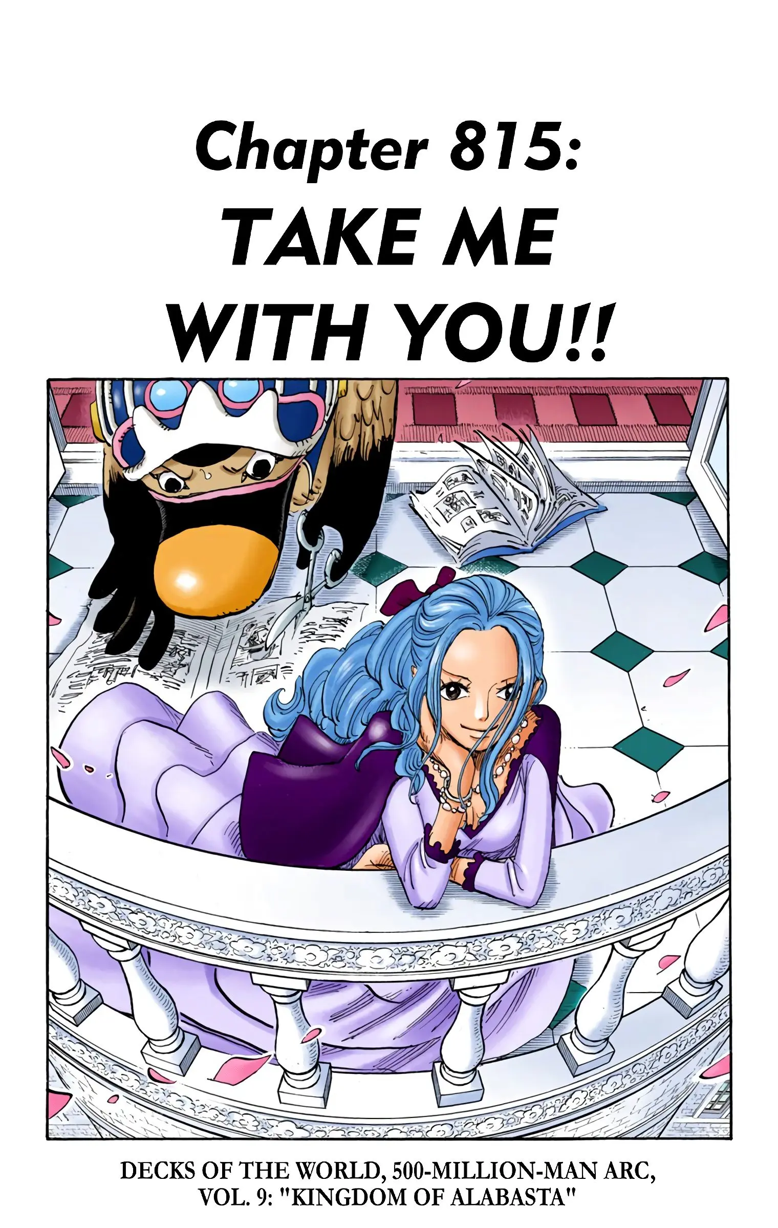 One Piece Colored, chapter 815, page 1