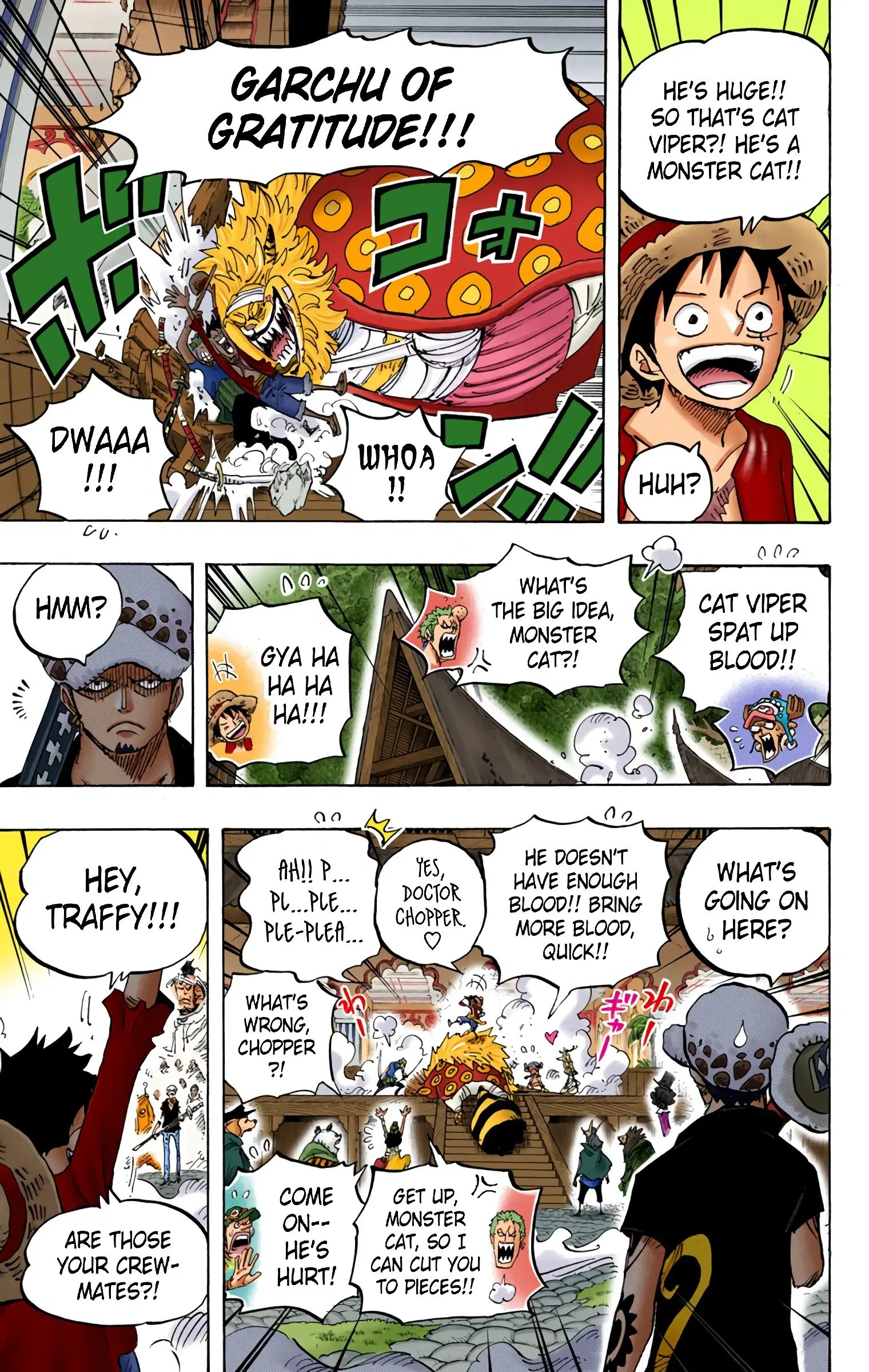 One Piece Colored, chapter 815, page 11