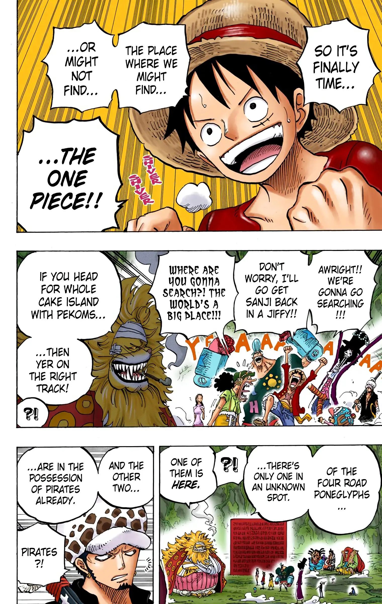 One Piece Colored, chapter 818, page 6