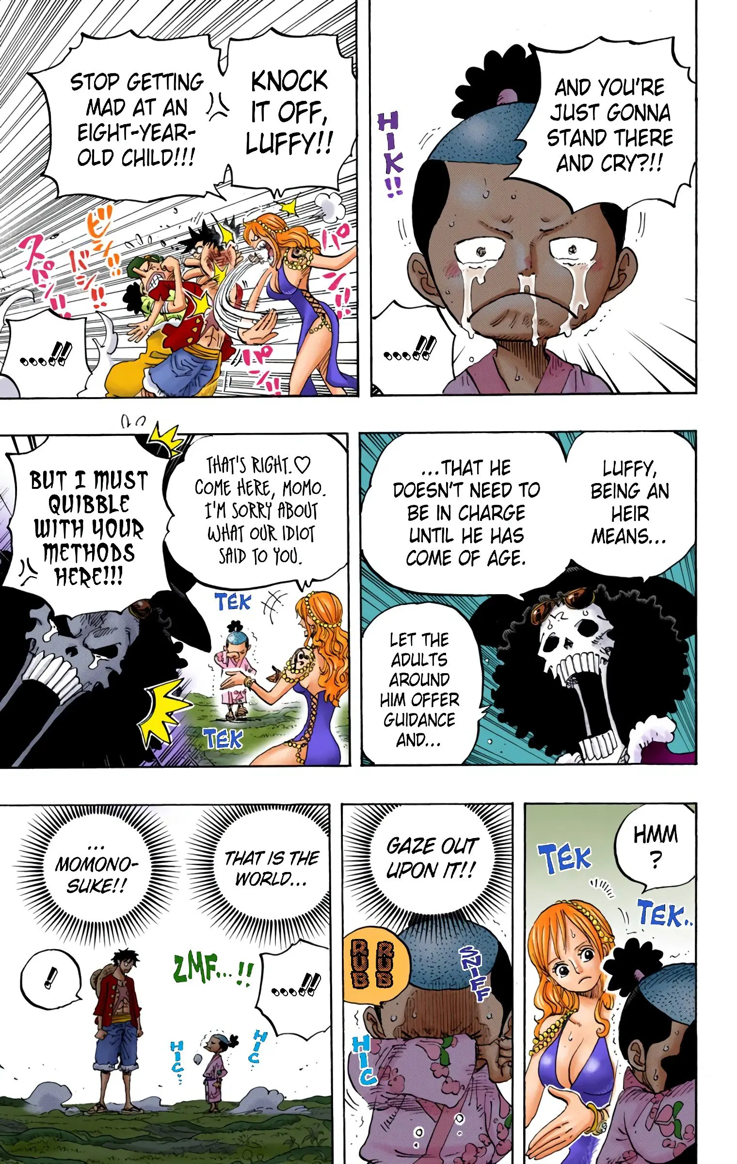 One Piece Colored, chapter 819, page 9