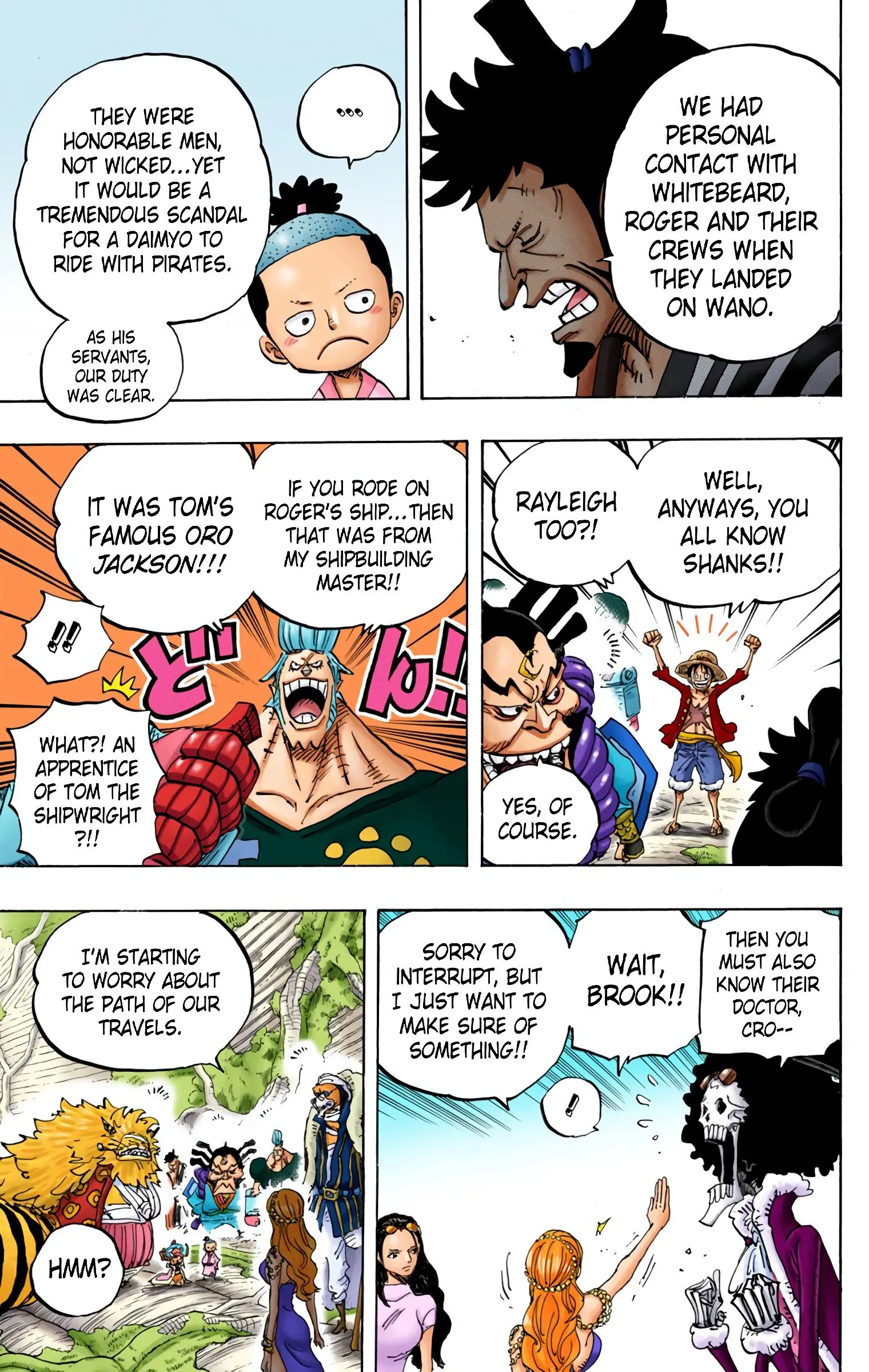 One Piece Colored, chapter 820, page 5