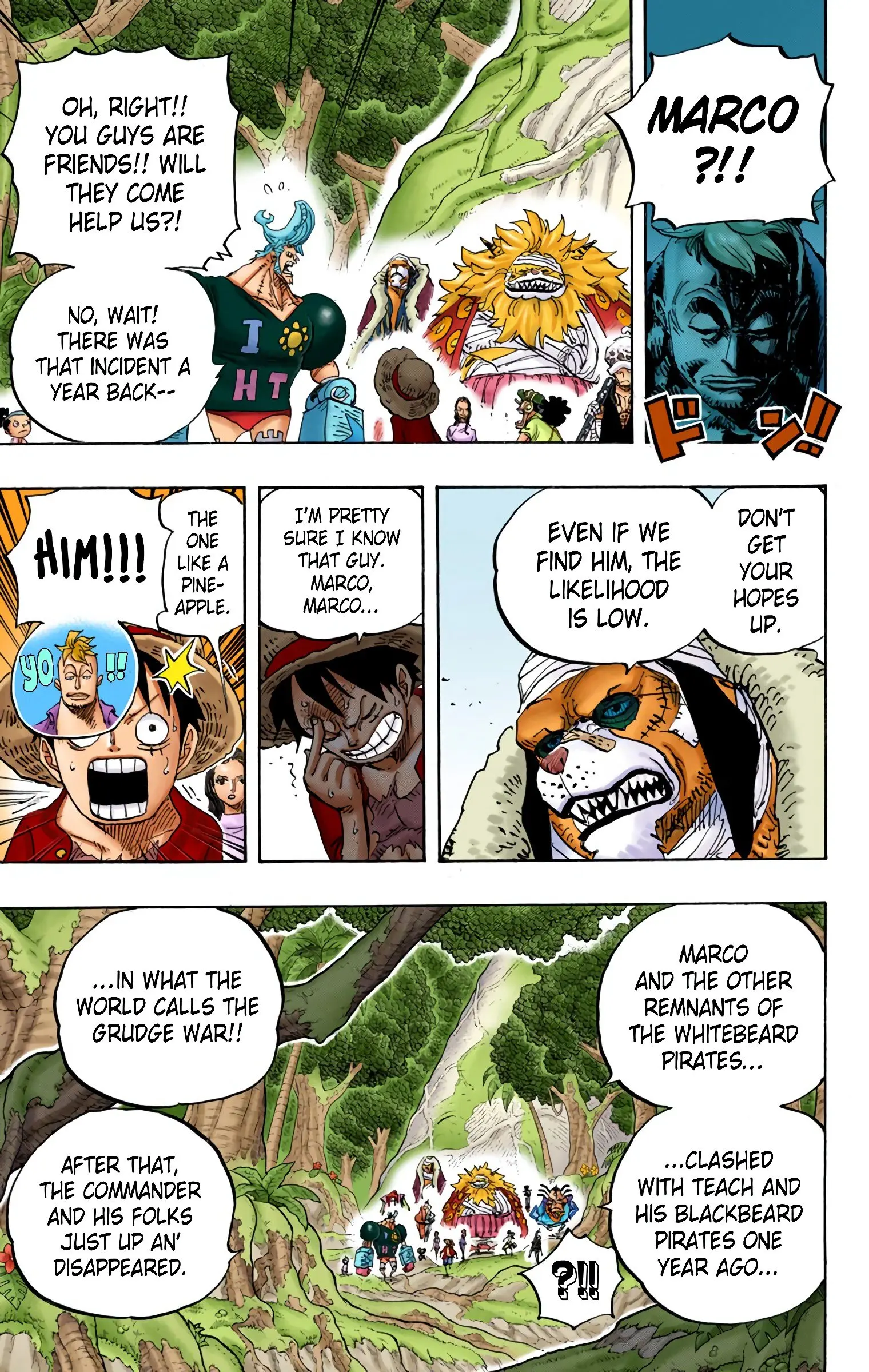 One Piece Colored, chapter 820, page 11