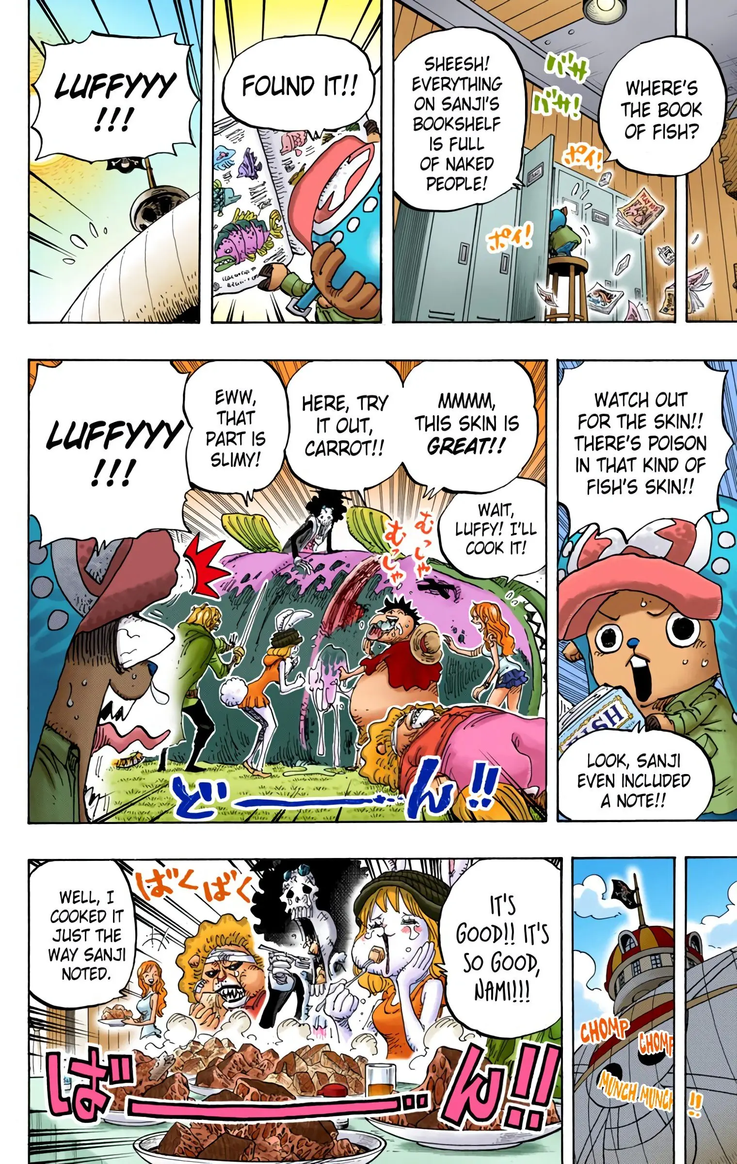 One Piece Colored, chapter 825, page 10