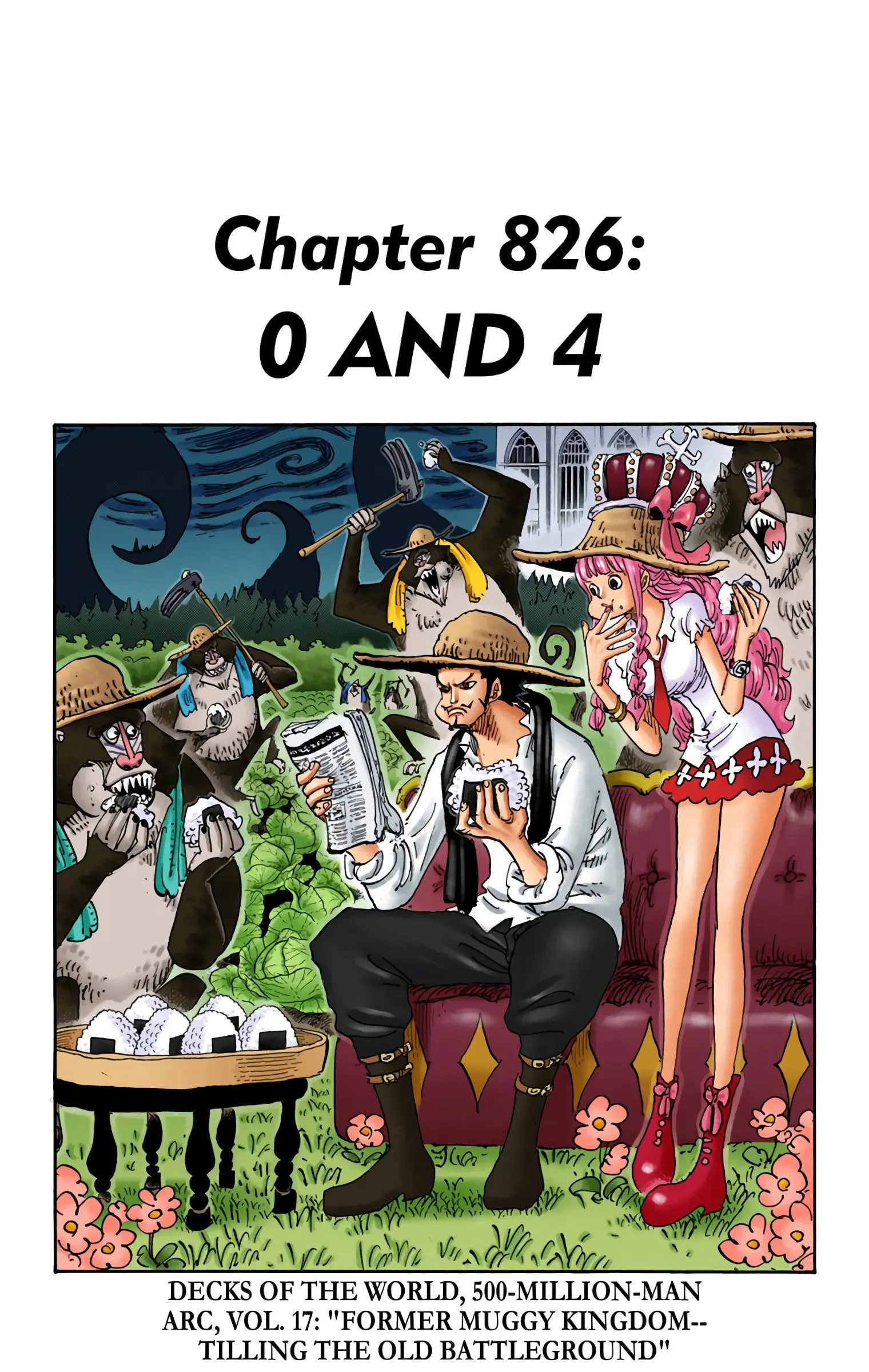 One Piece Colored, chapter 826, page 1