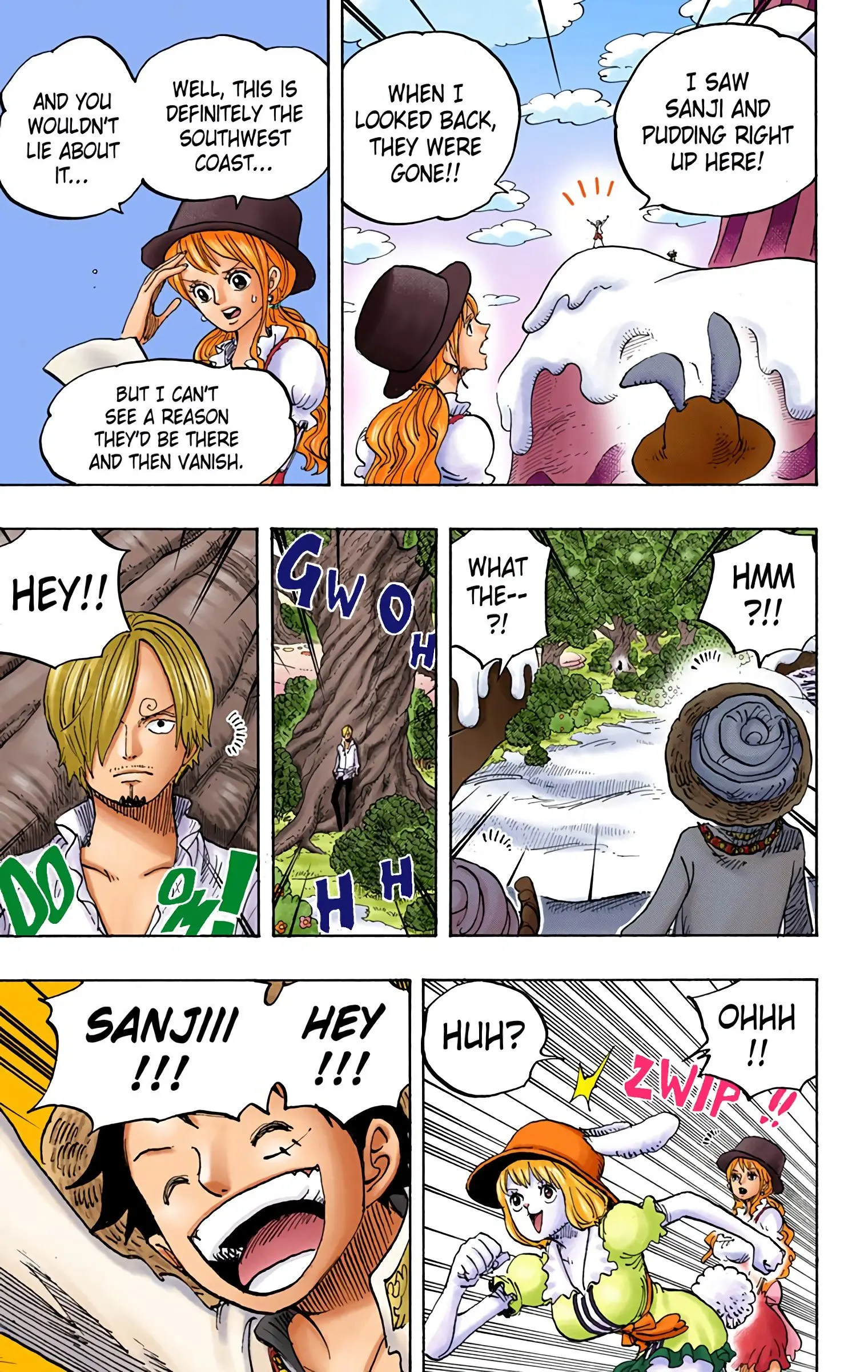 One Piece Colored, chapter 831, page 5