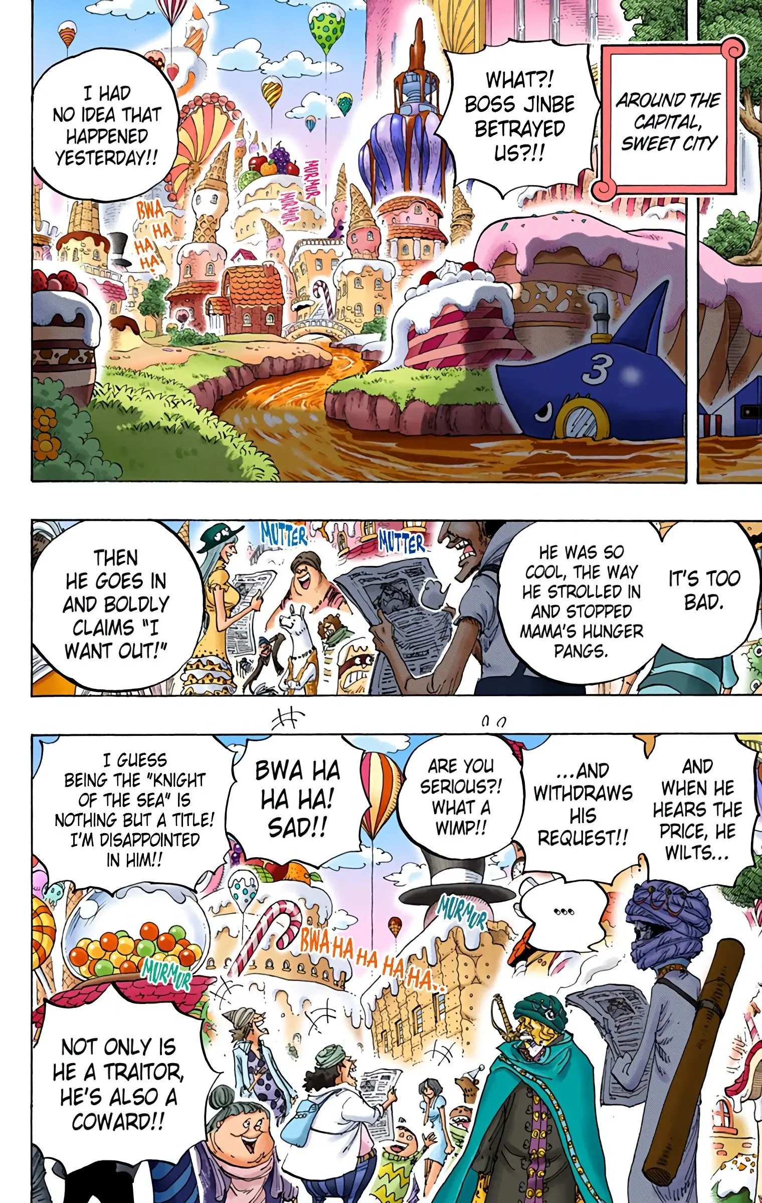 One Piece Colored, chapter 834, page 4