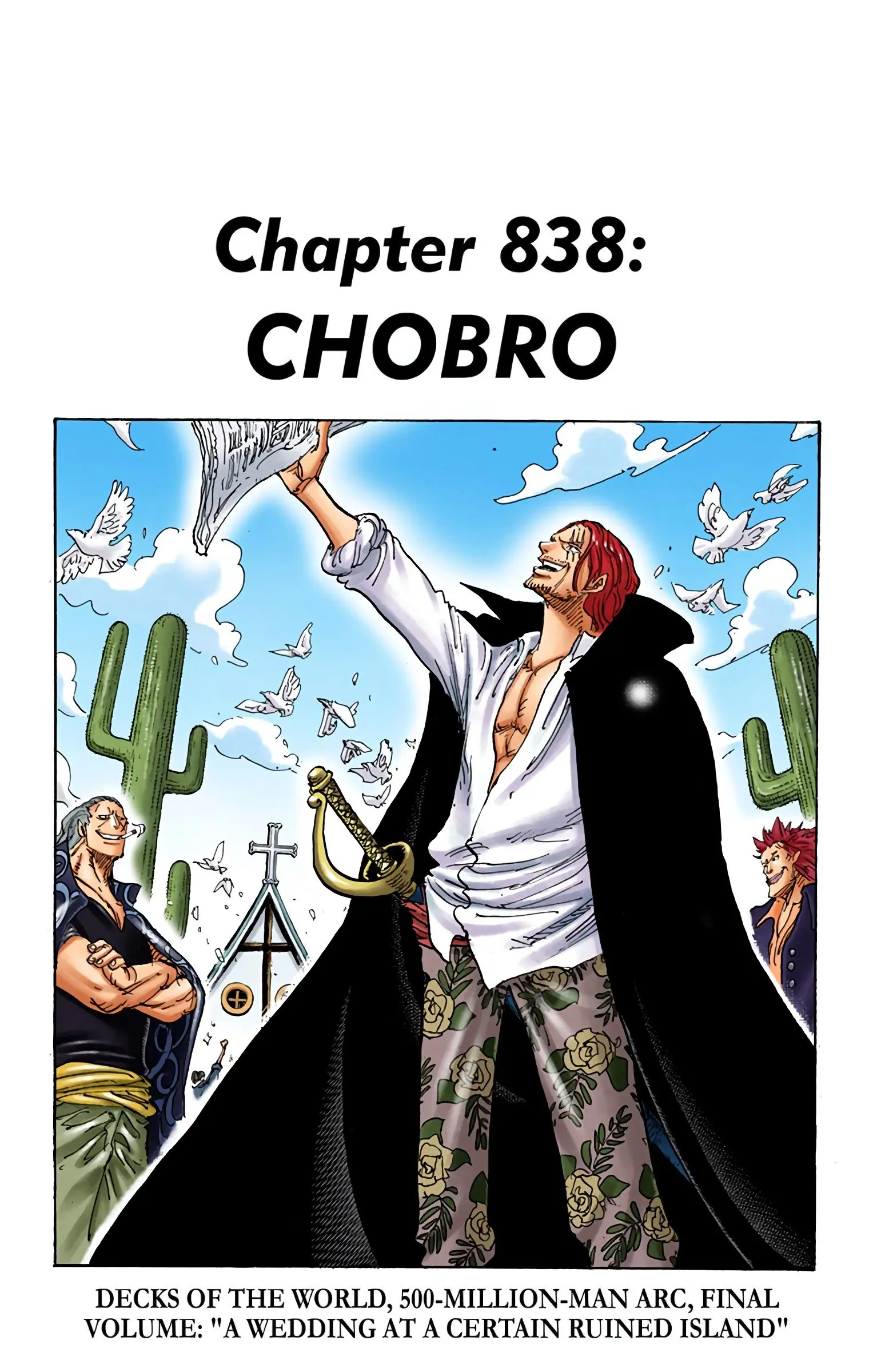 One Piece Colored, chapter 838, page 1