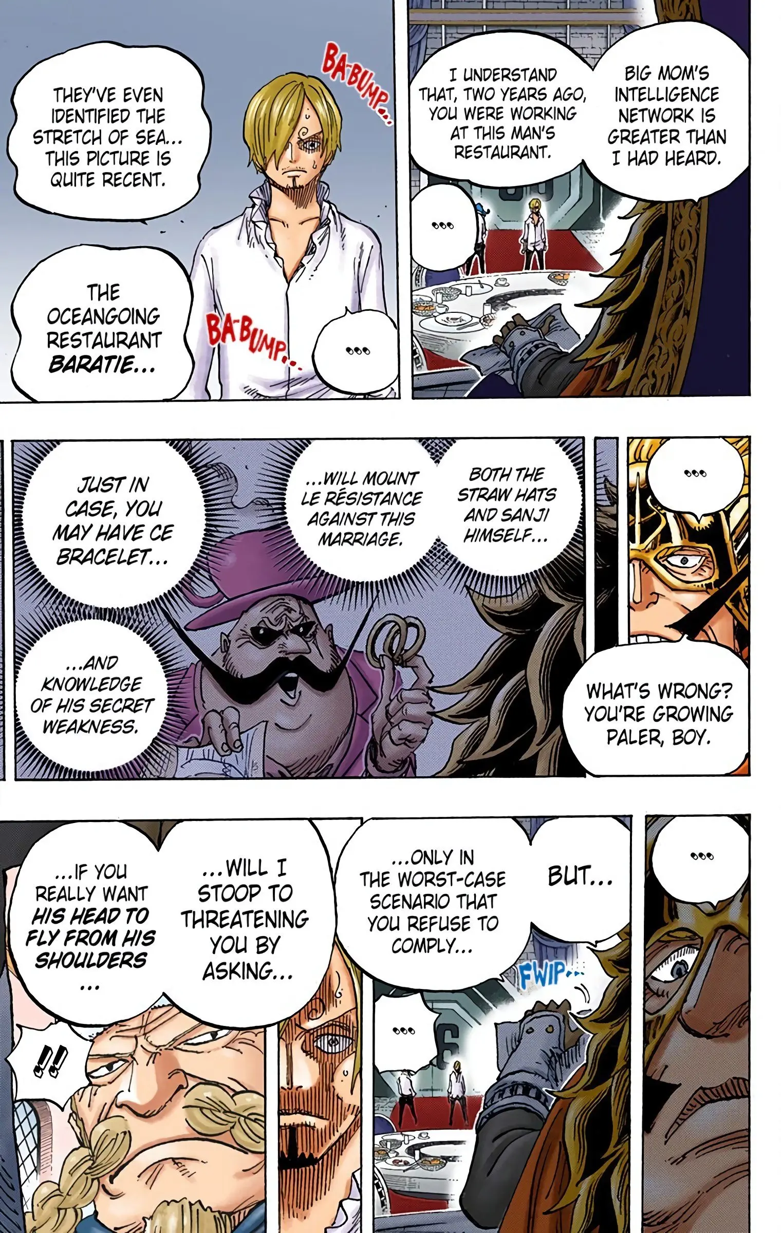 One Piece Colored, chapter 839, page 15
