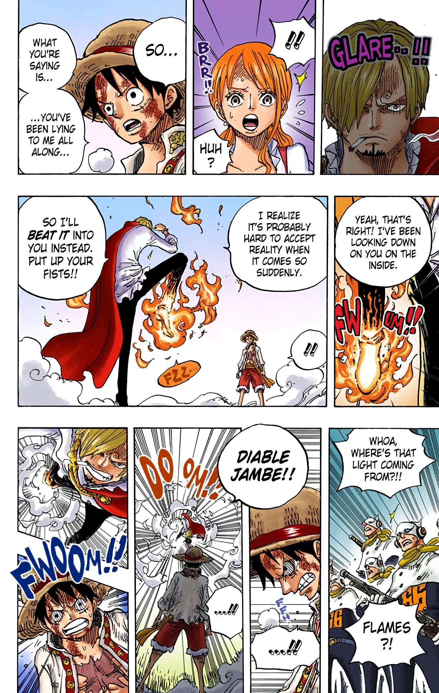 One Piece Colored, chapter 844, page 3