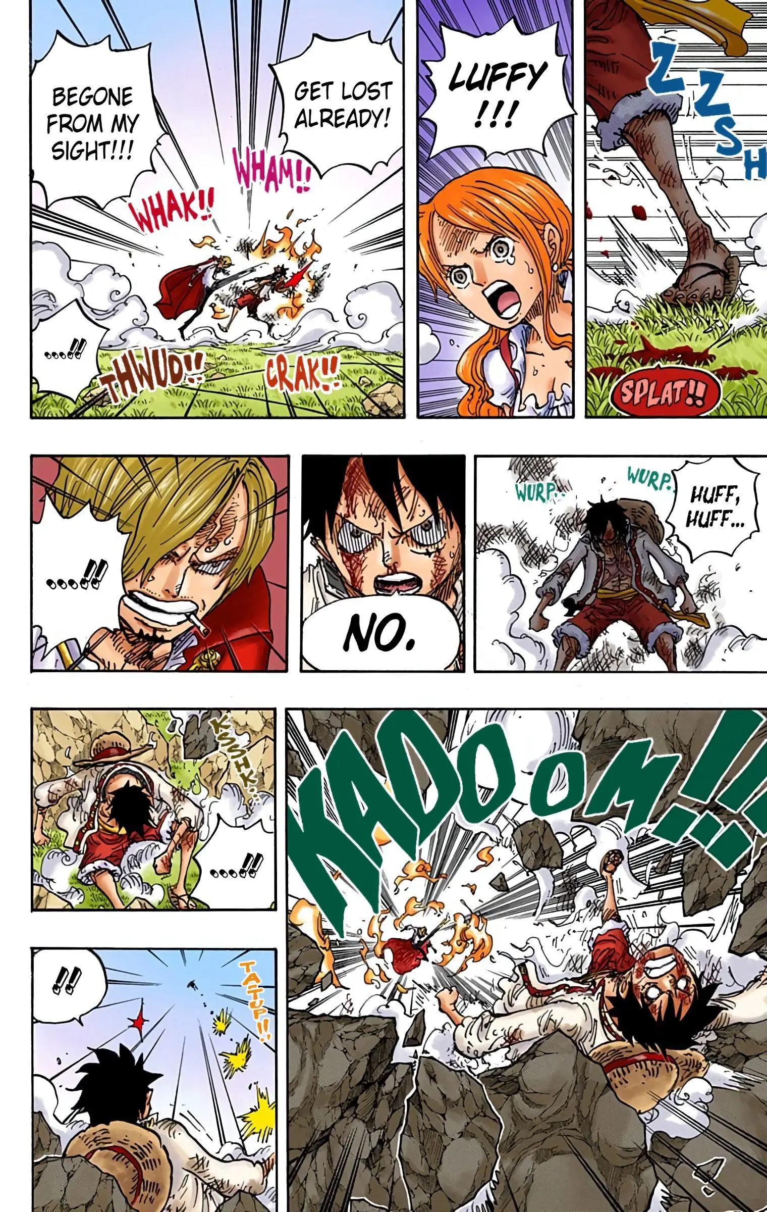 One Piece Colored, chapter 844, page 9