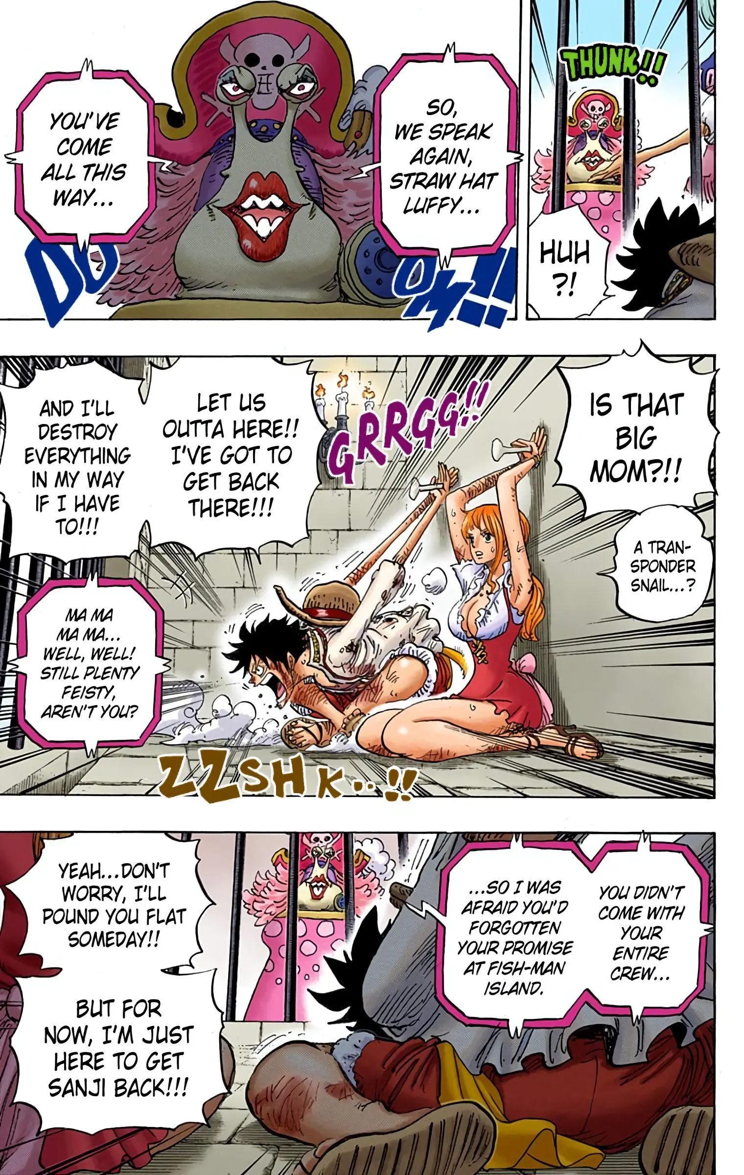One Piece Colored, chapter 847, page 9