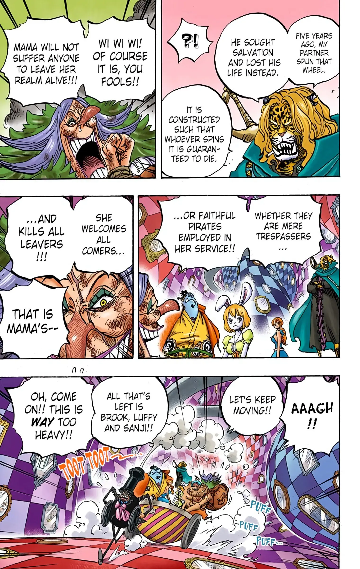 One Piece Colored, chapter 854, page 5