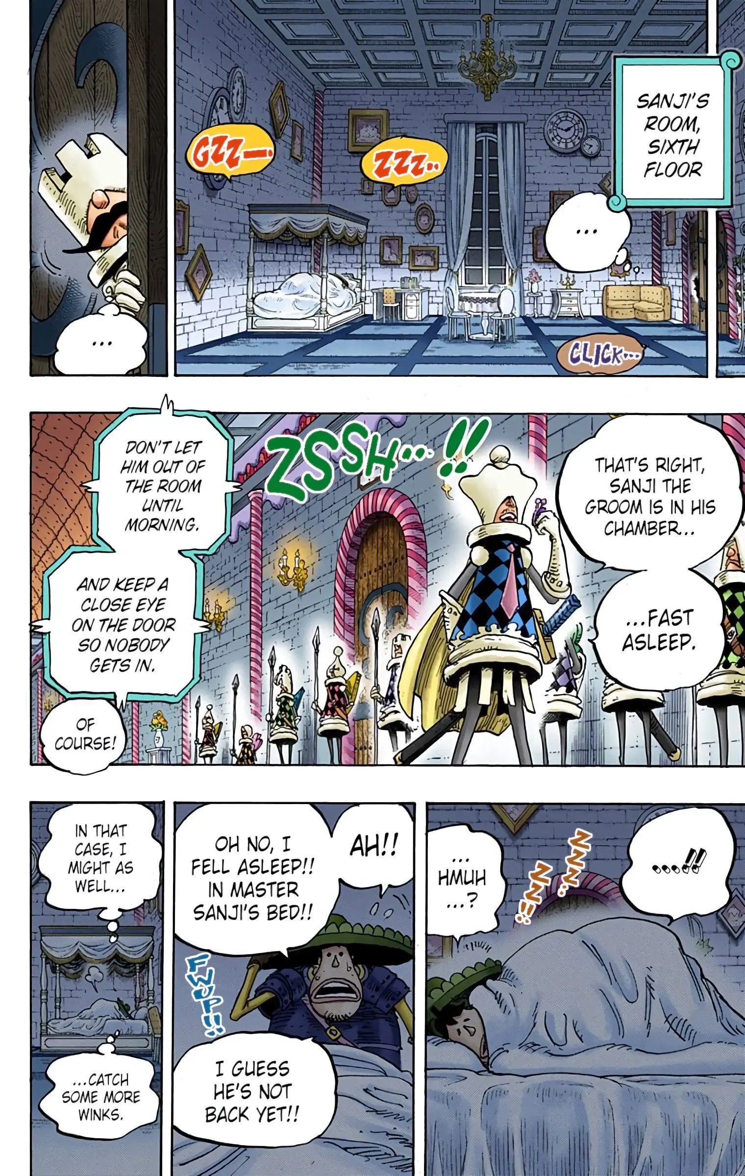 One Piece Colored, chapter 854, page 10