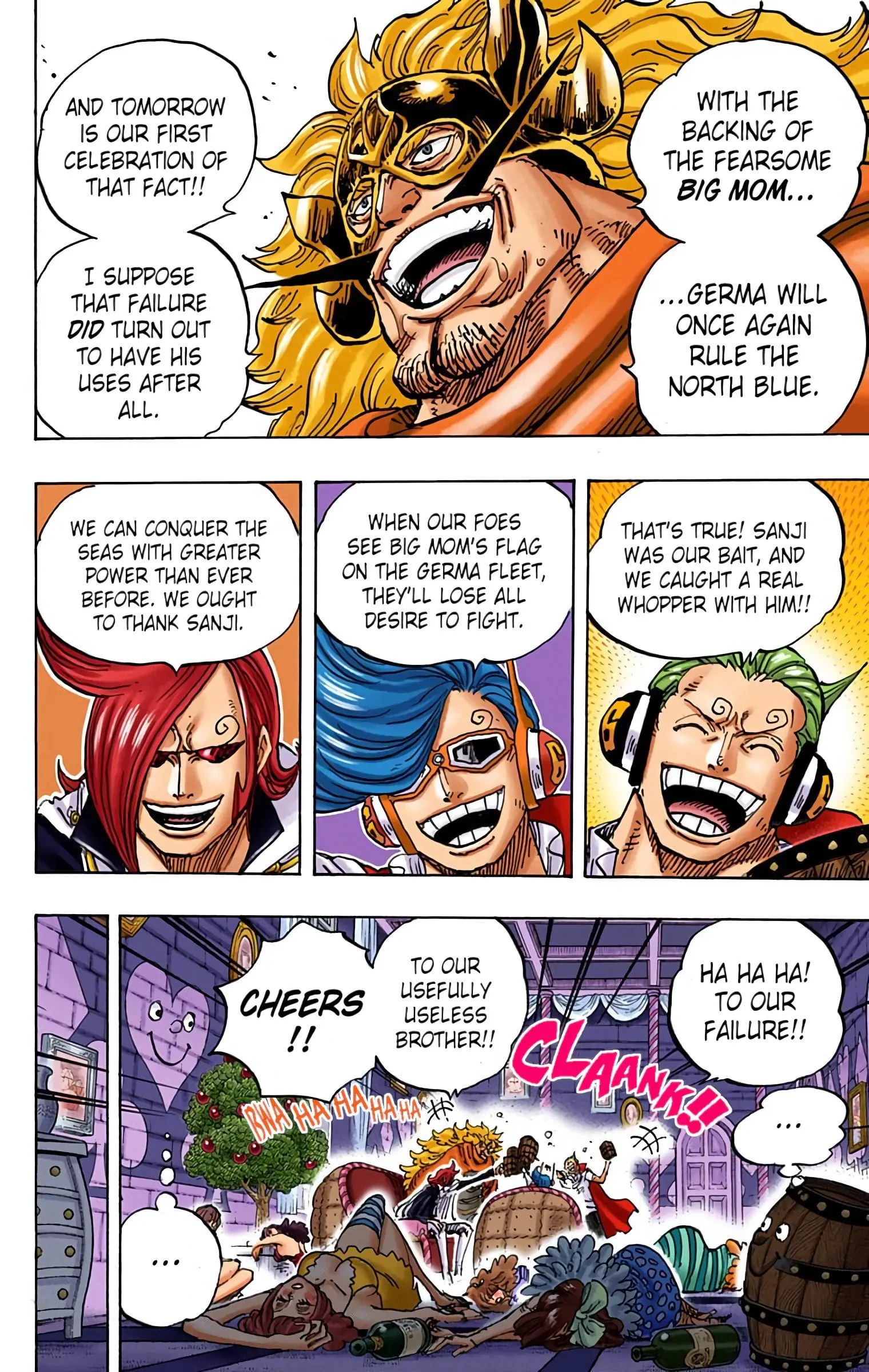 One Piece Colored, chapter 856, page 6