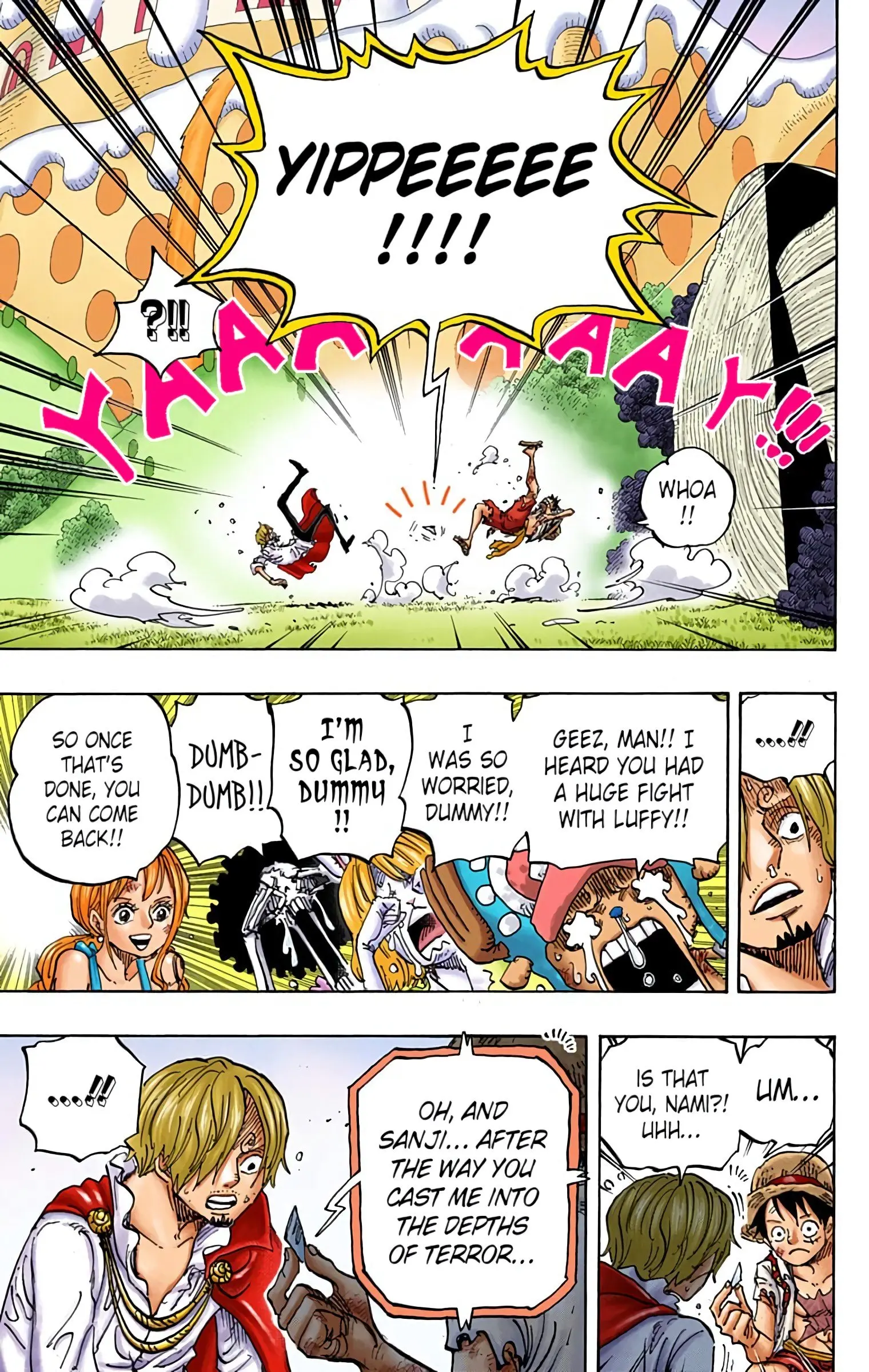 One Piece Colored, chapter 857, page 7