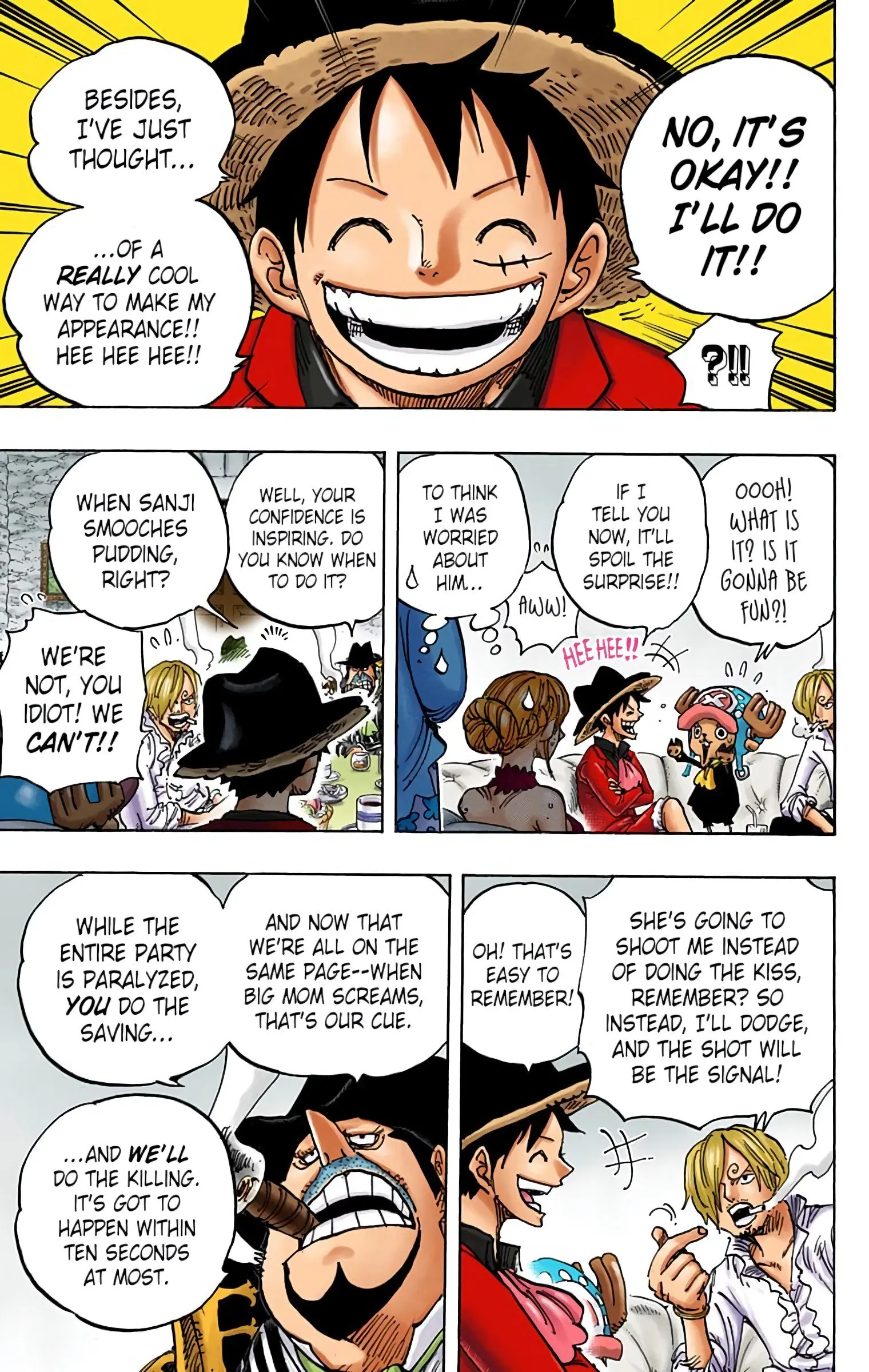 One Piece Colored, chapter 859, page 15