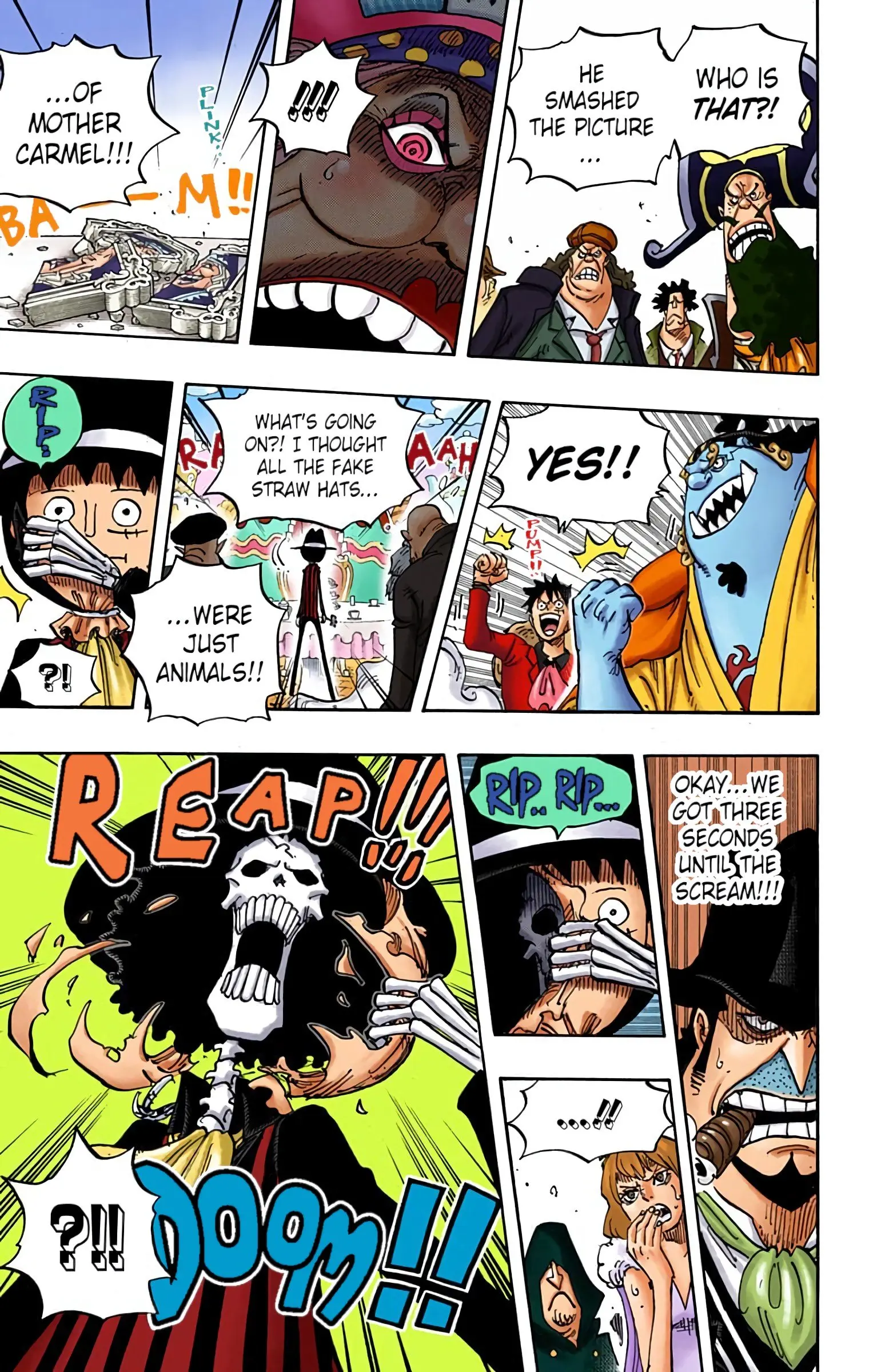 One Piece Colored, chapter 864, page 3
