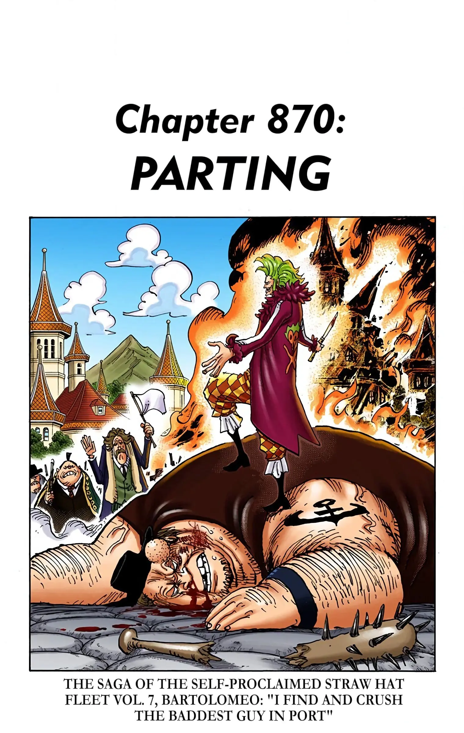 One Piece Colored, chapter 870, page 8