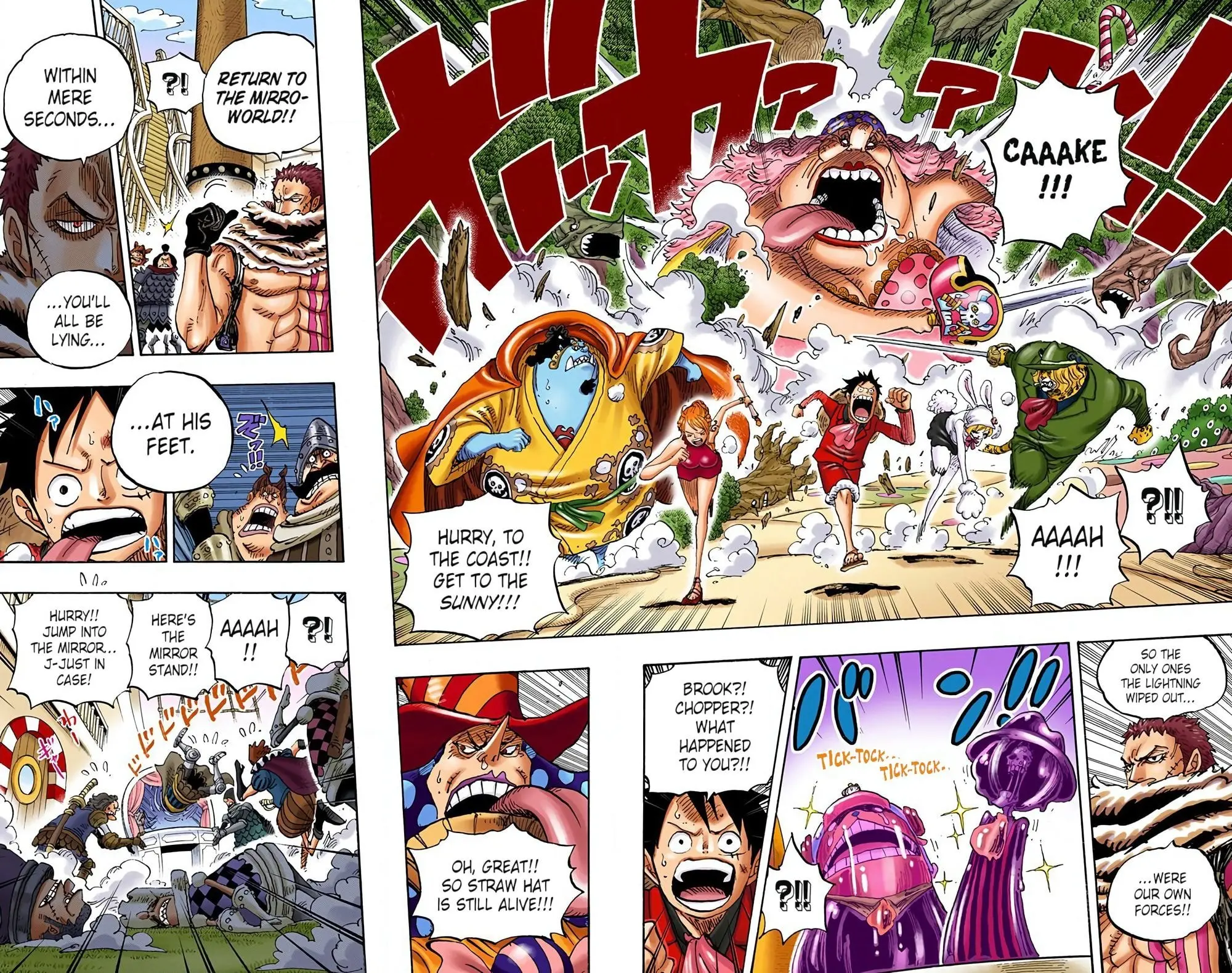 One Piece Colored, chapter 877, page 6