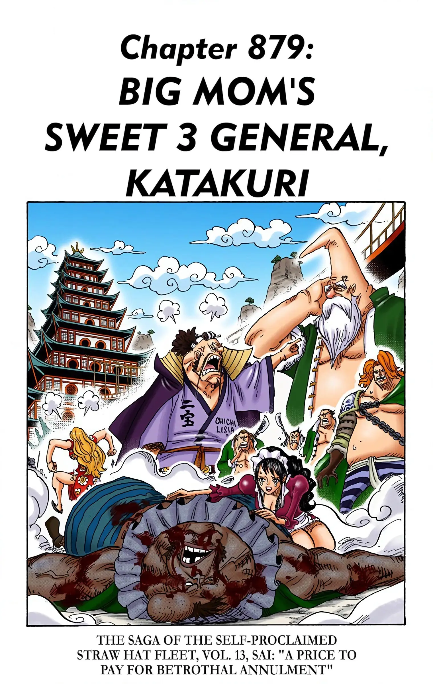 One Piece Colored, chapter 879, page 1