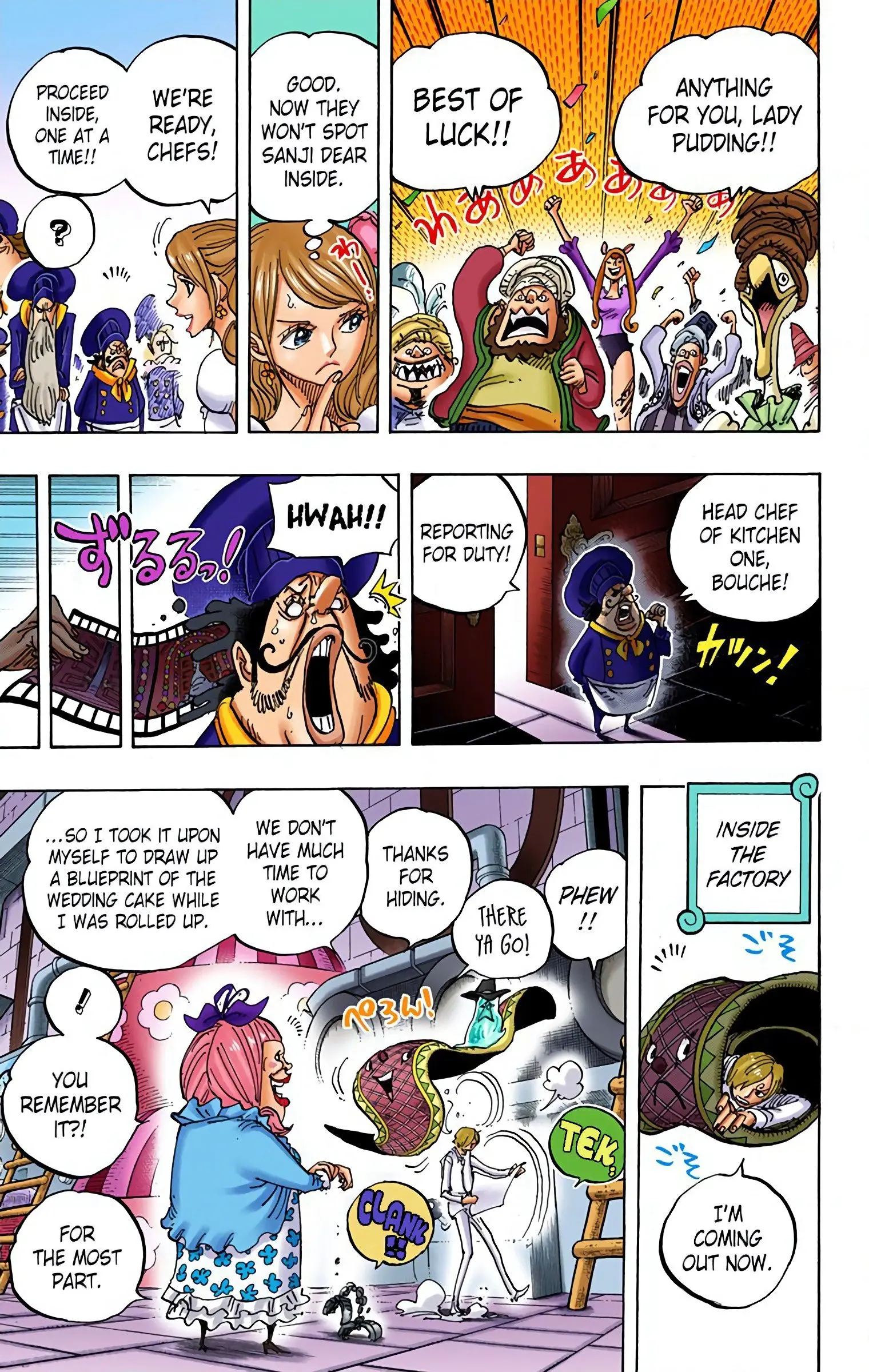 One Piece Colored, chapter 880, page 12