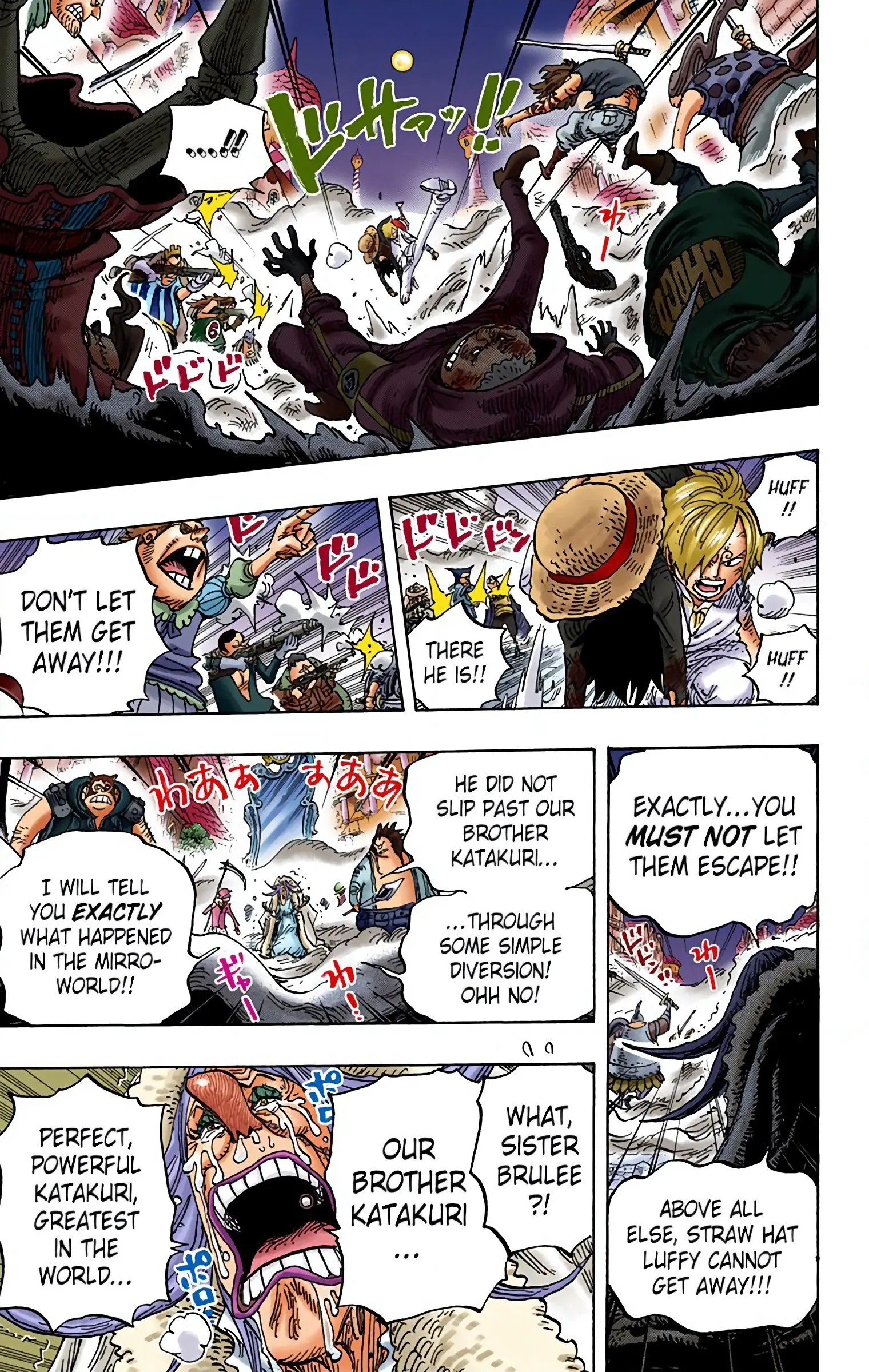 One Piece Colored, chapter 898, page 6