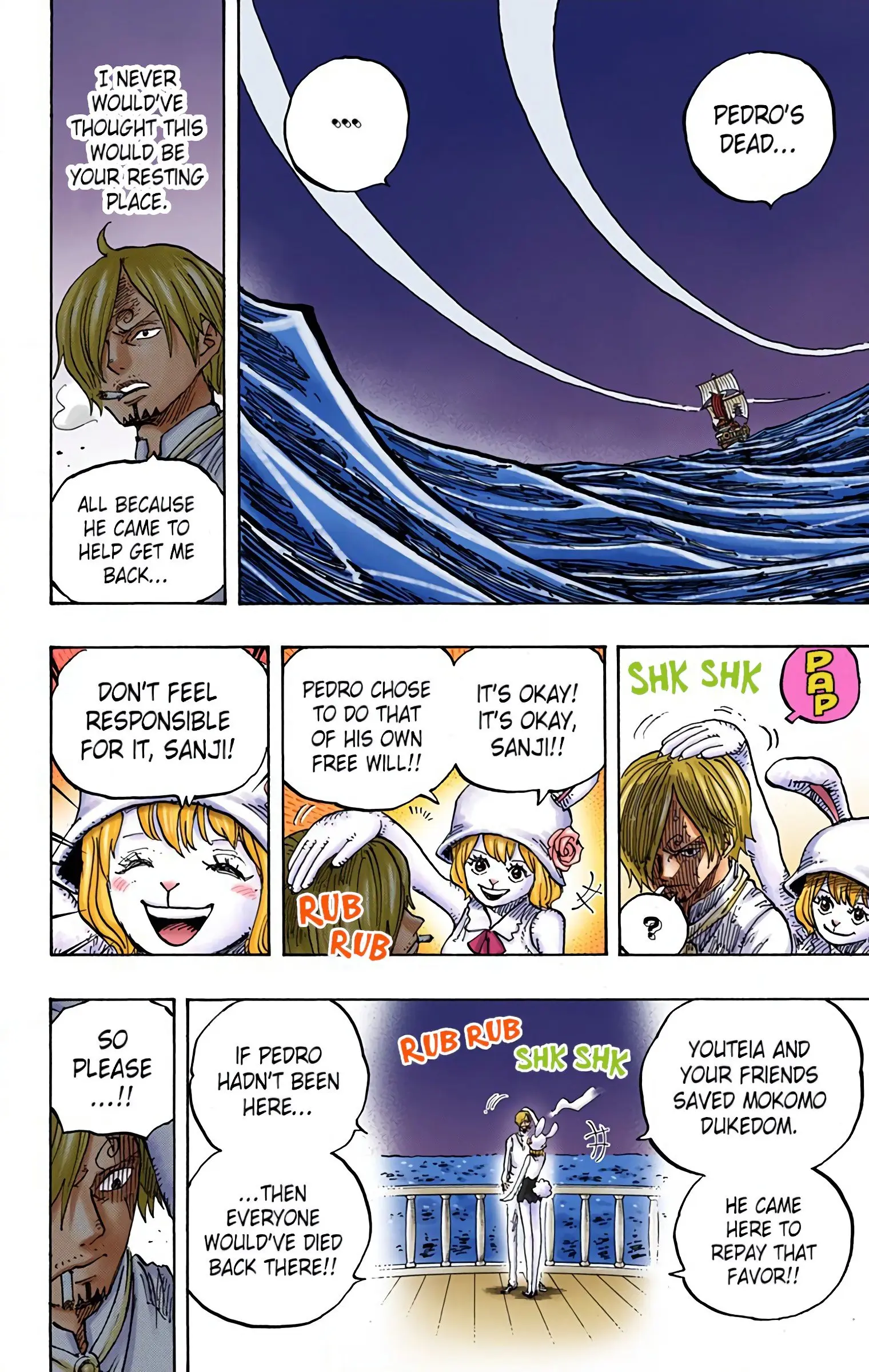 One Piece Colored, chapter 902, page 4