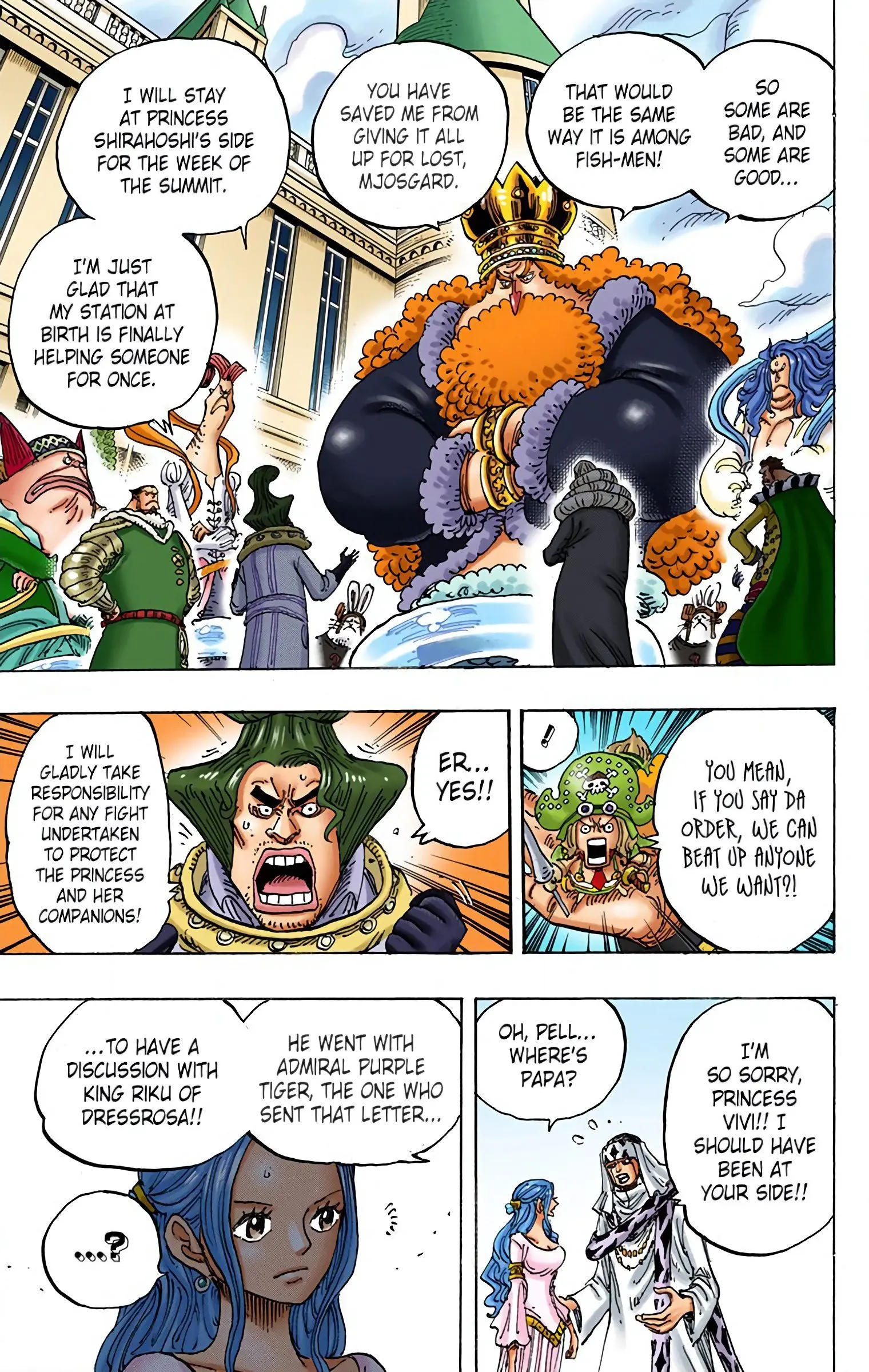 One Piece Colored, chapter 908, page 3