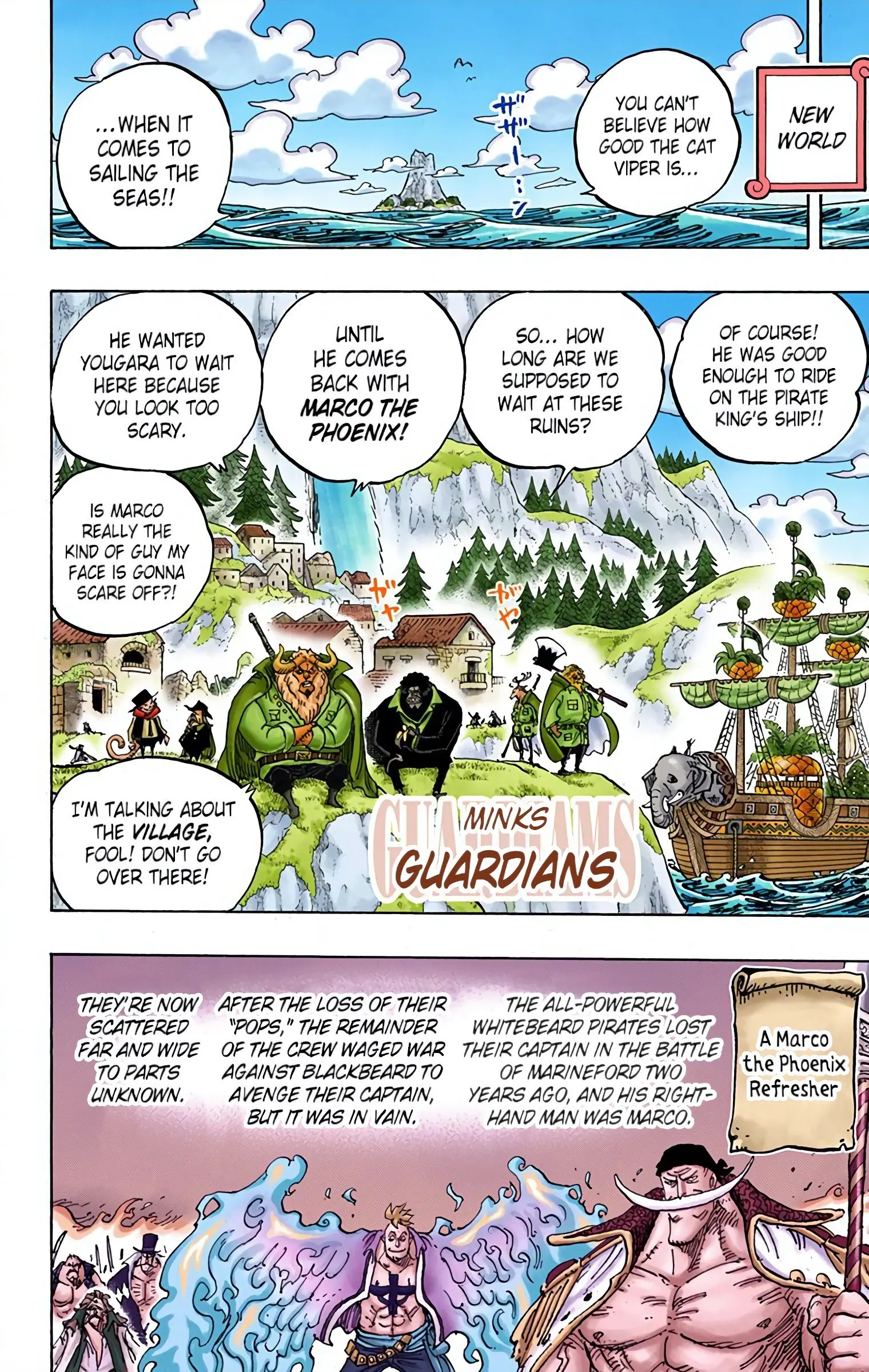 One Piece Colored, chapter 909, page 2