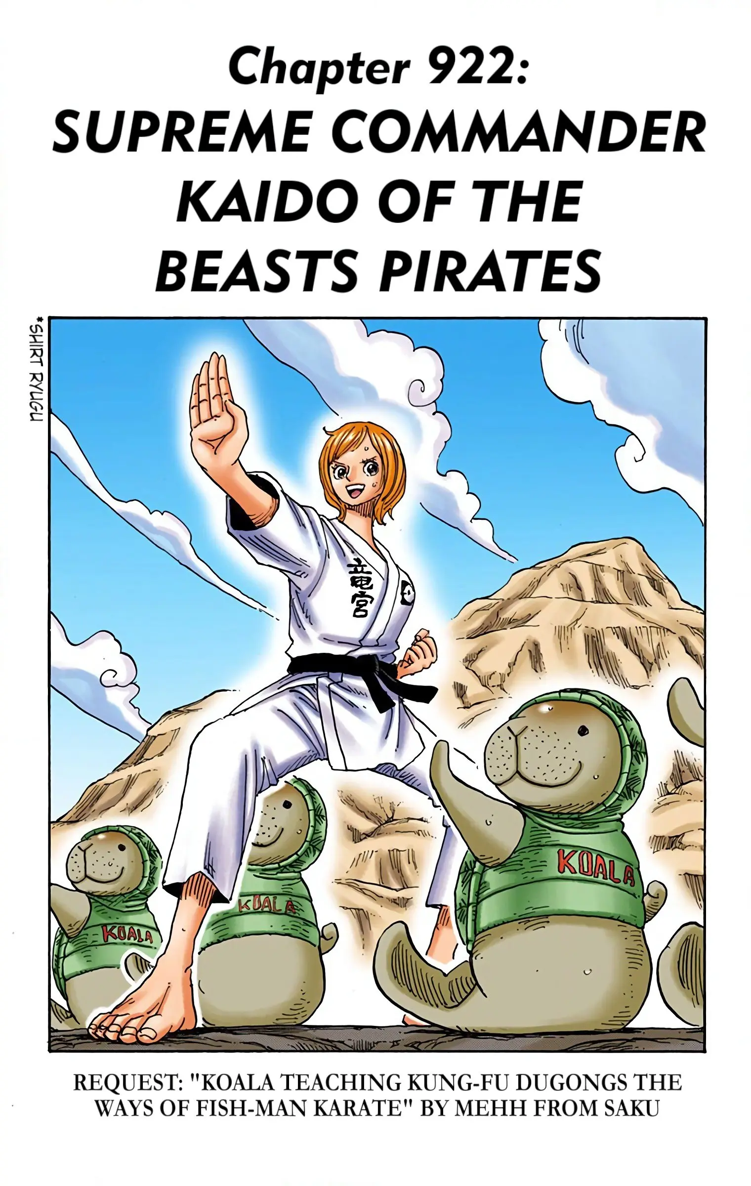 One Piece Colored, chapter 922, page 8