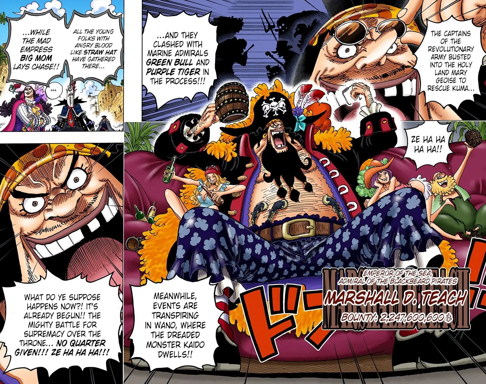 One Piece Colored, chapter 925, page 10