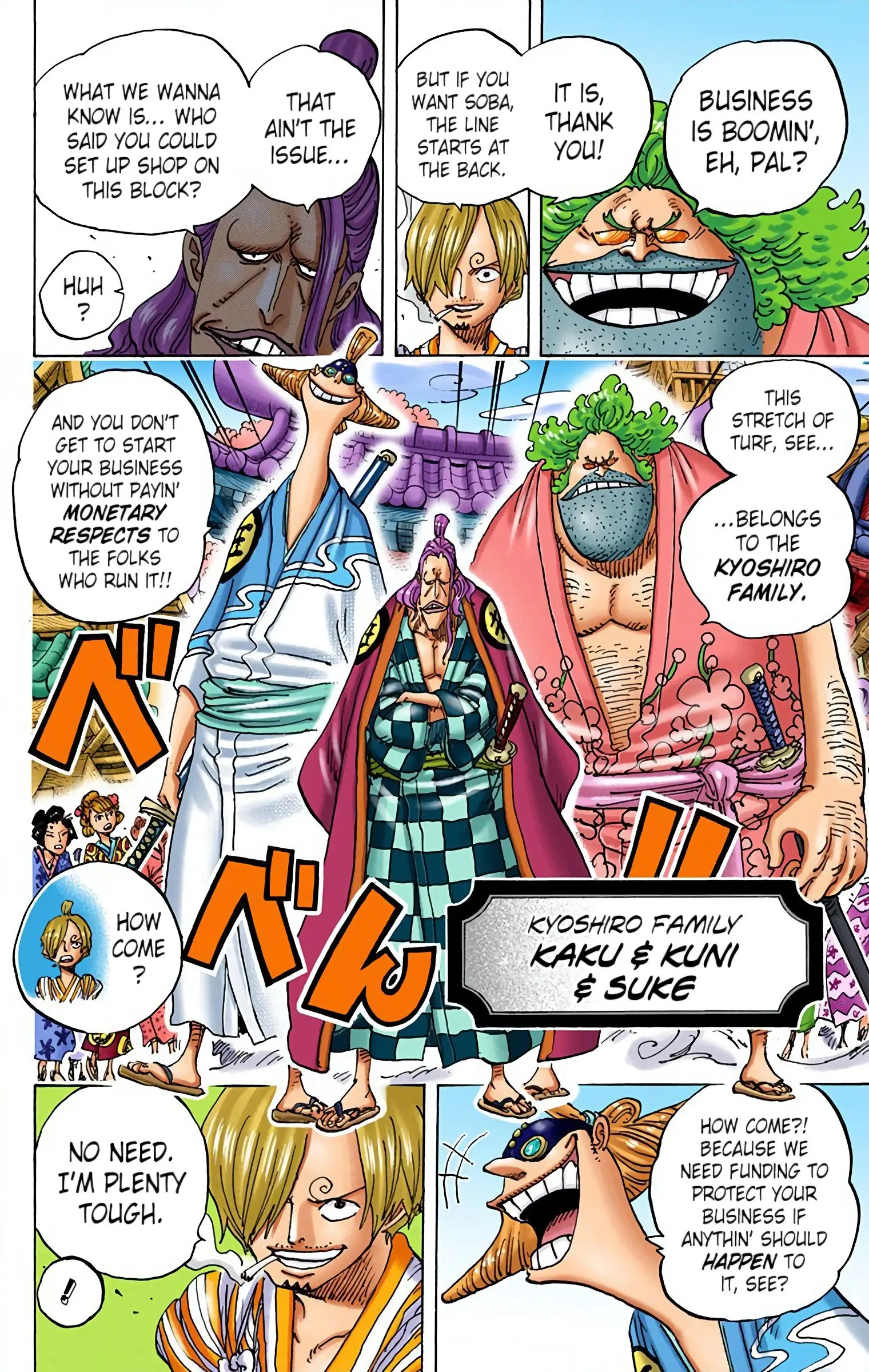 One Piece Colored, chapter 927, page 4