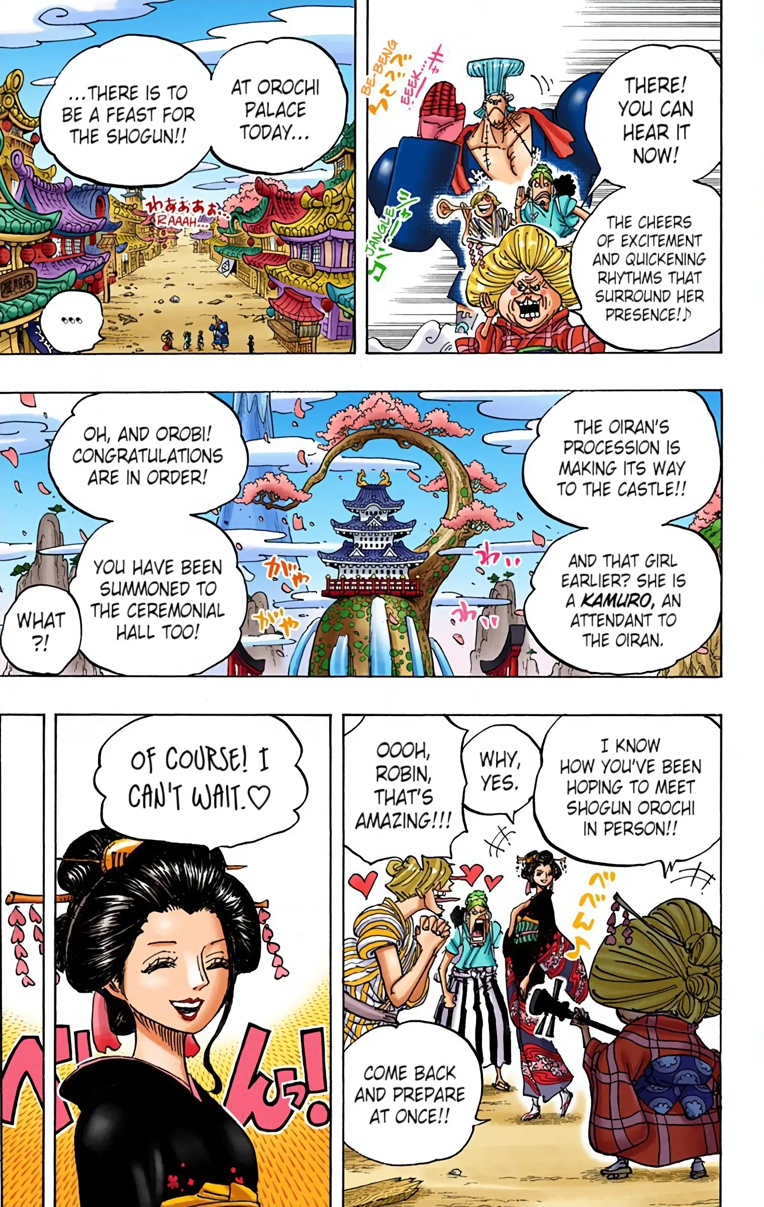 One Piece Colored, chapter 927, page 13