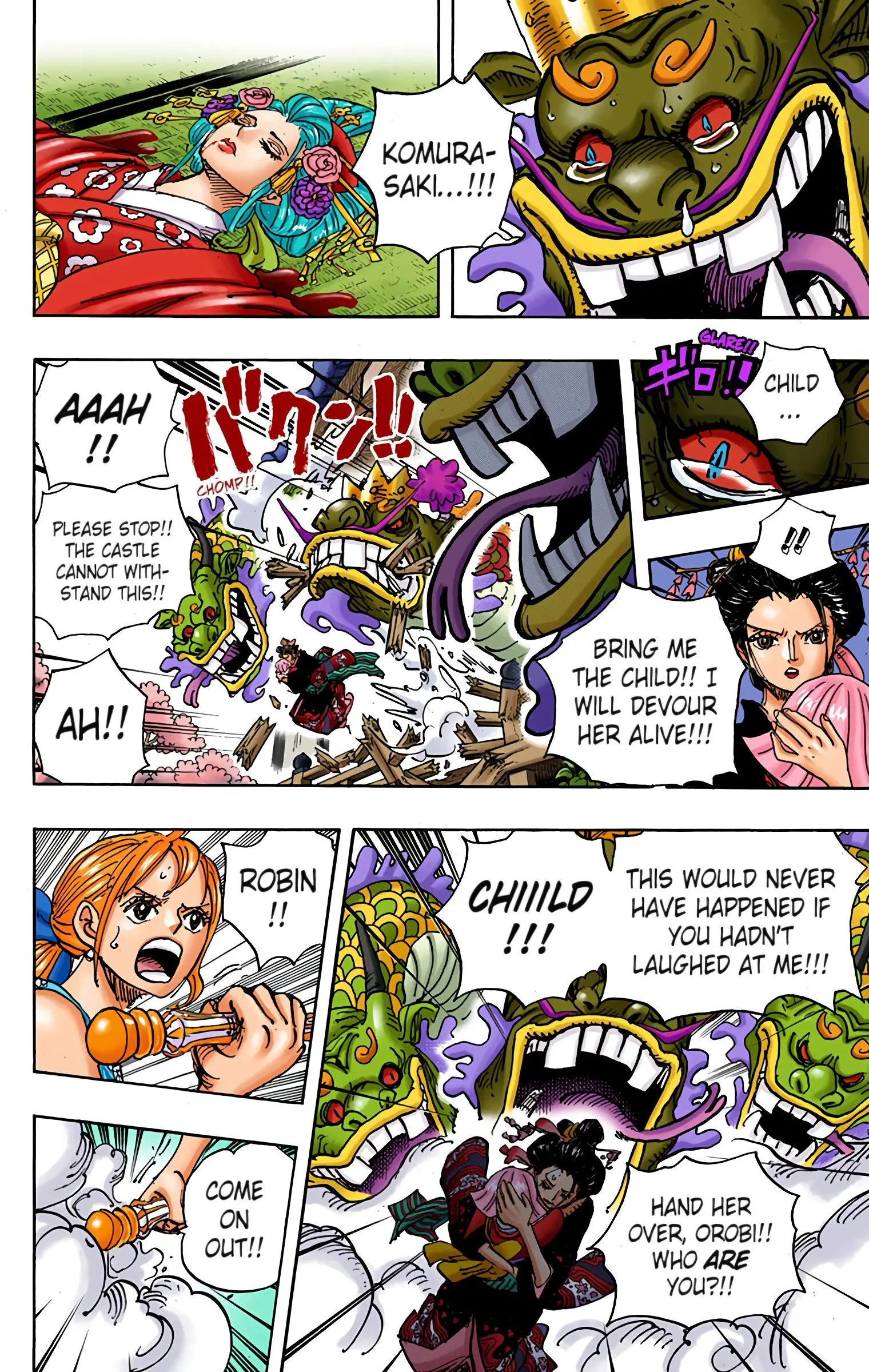 One Piece Colored, chapter 933, page 14