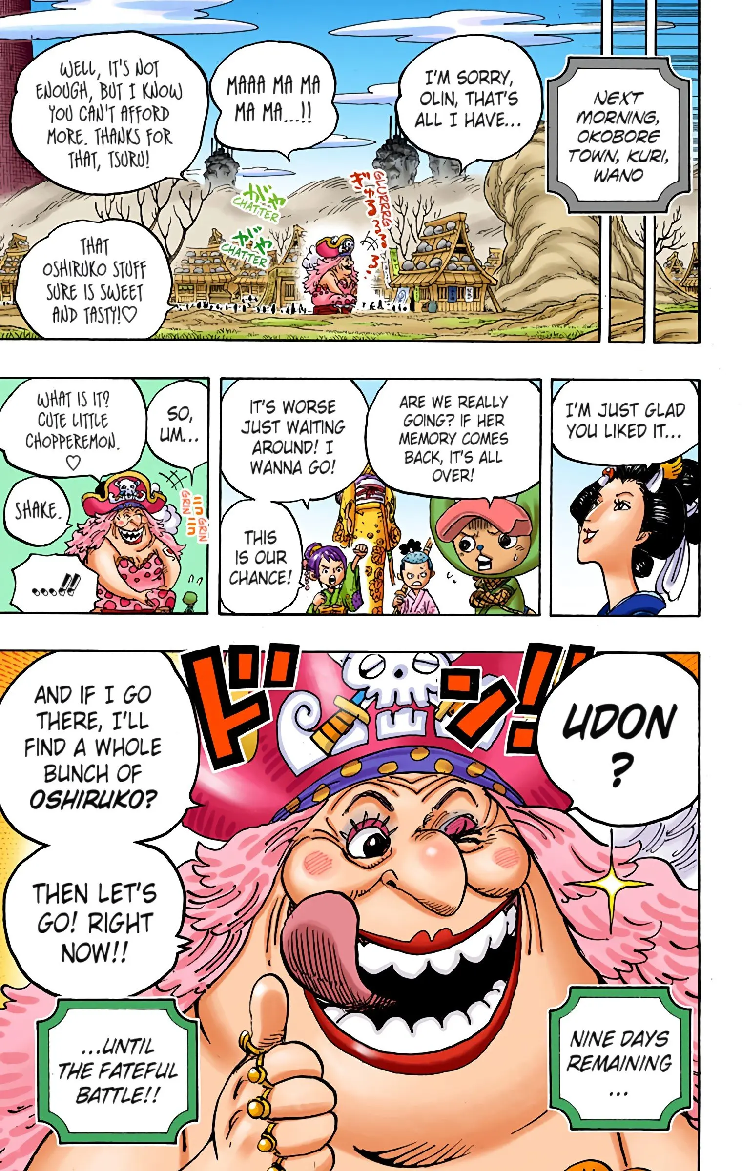 One Piece Colored, chapter 933, page 17