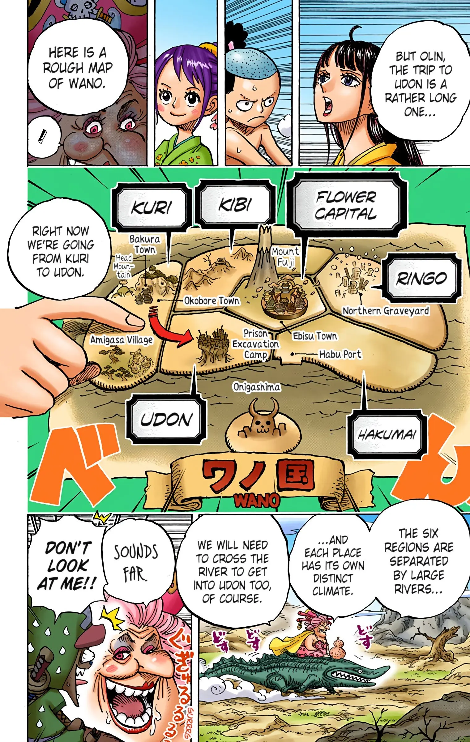 One Piece Colored, chapter 934, page 6