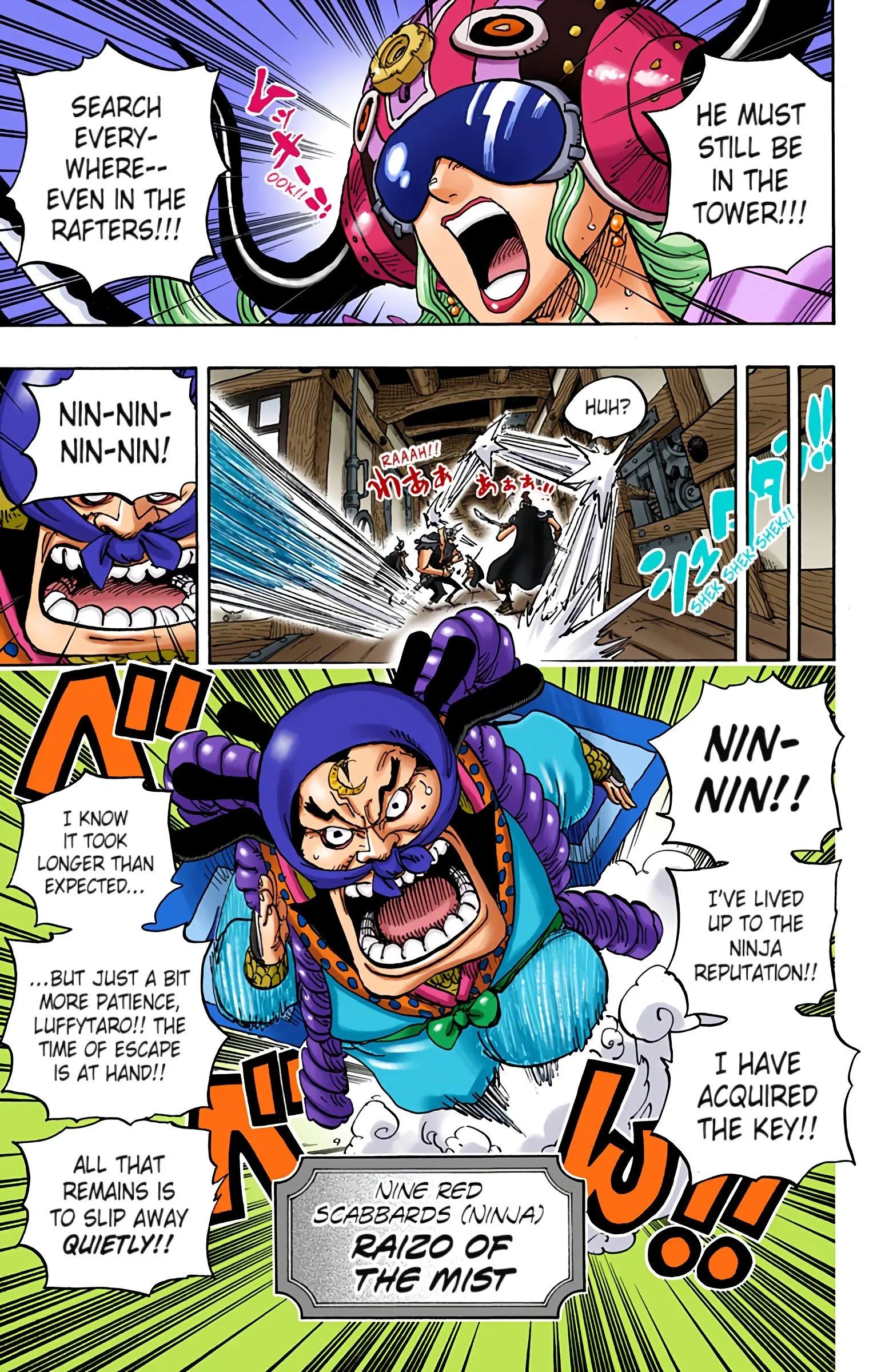One Piece Colored, chapter 935, page 3