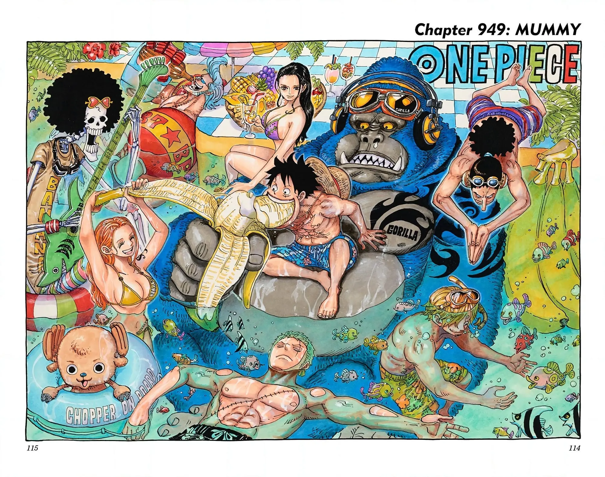 One Piece Colored, chapter 949, page 1