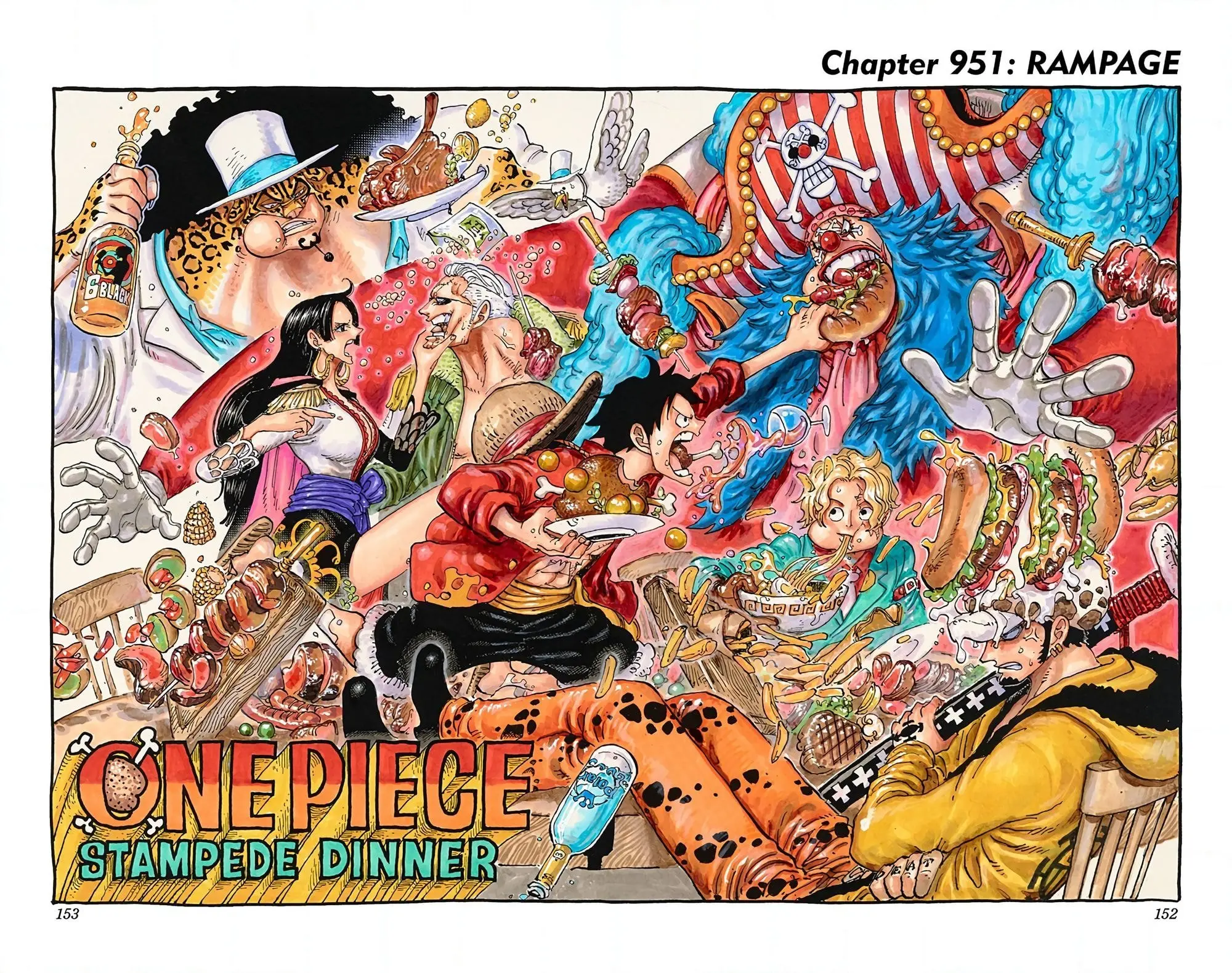 One Piece Colored, chapter 951, page 1