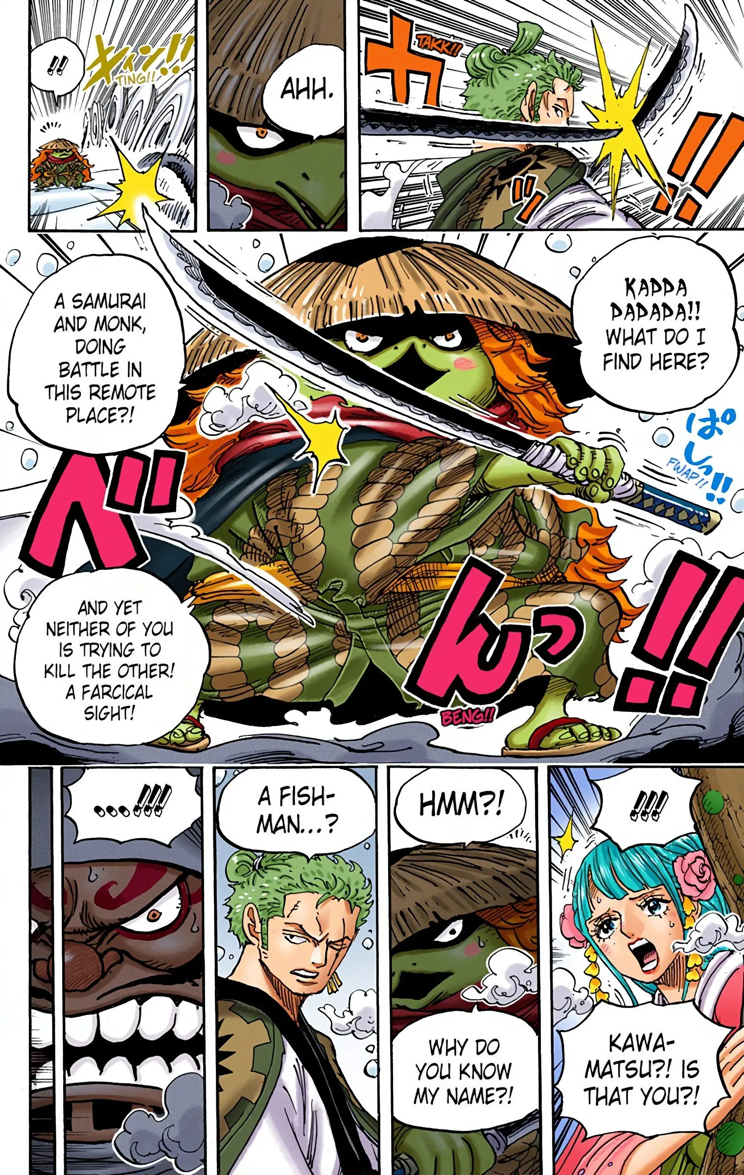 One Piece Colored, chapter 952, page 4