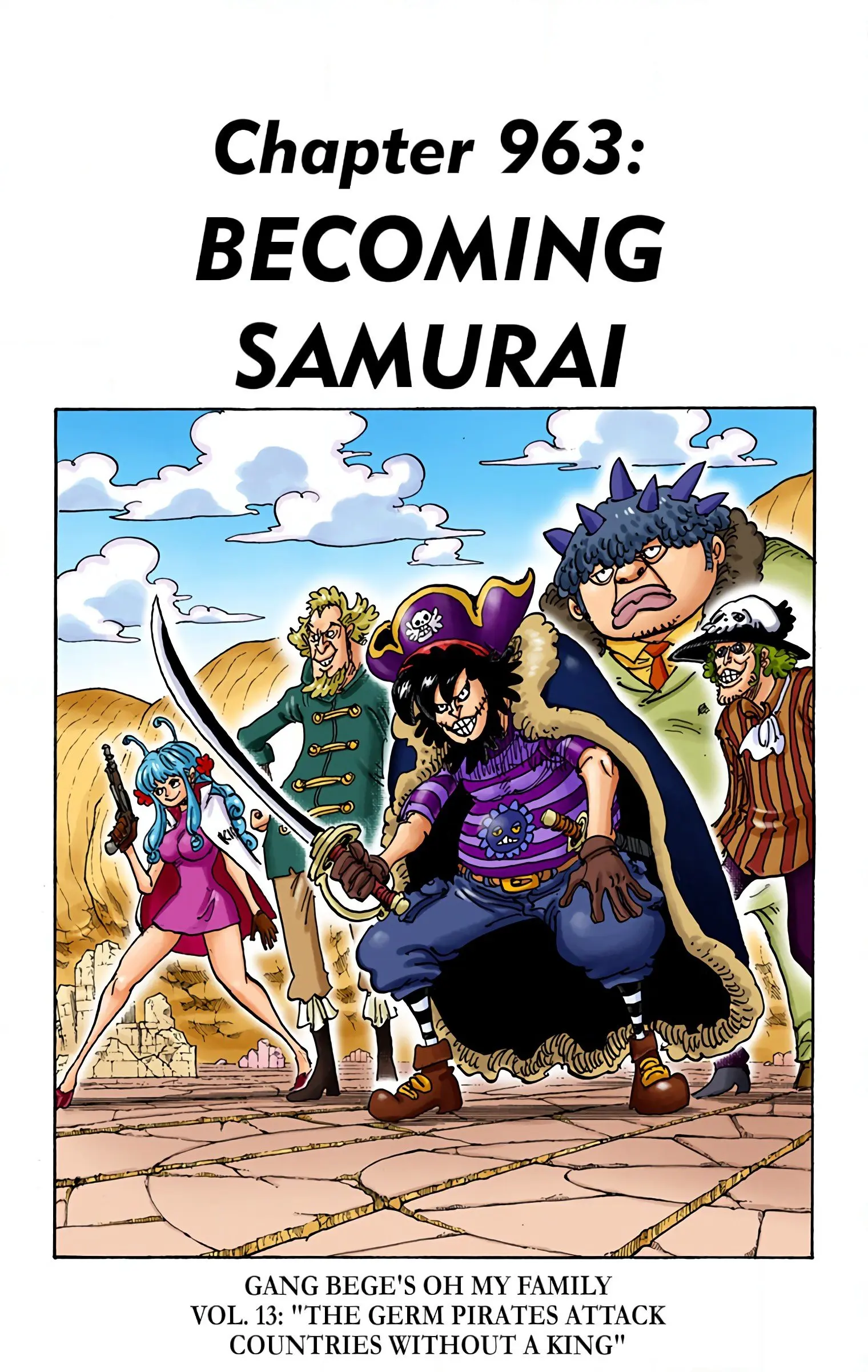 One Piece Colored, chapter 963, page 1
