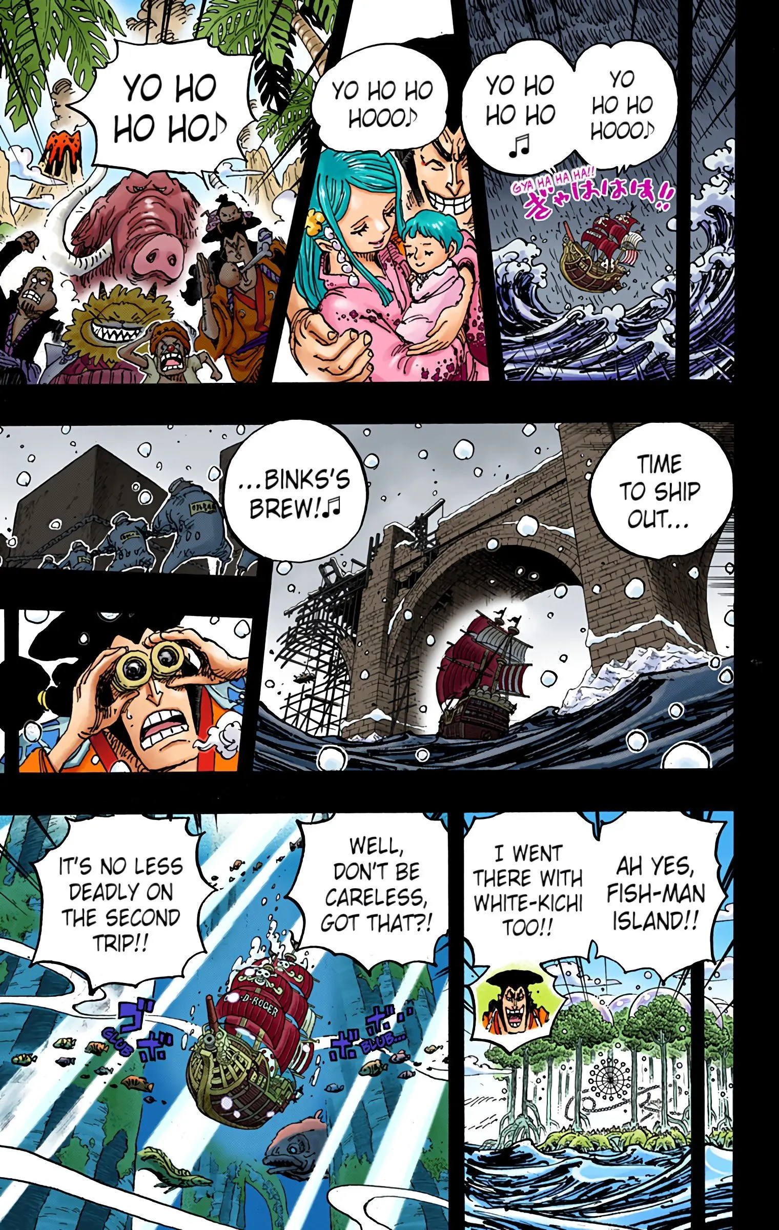 One Piece Colored, chapter 967, page 5
