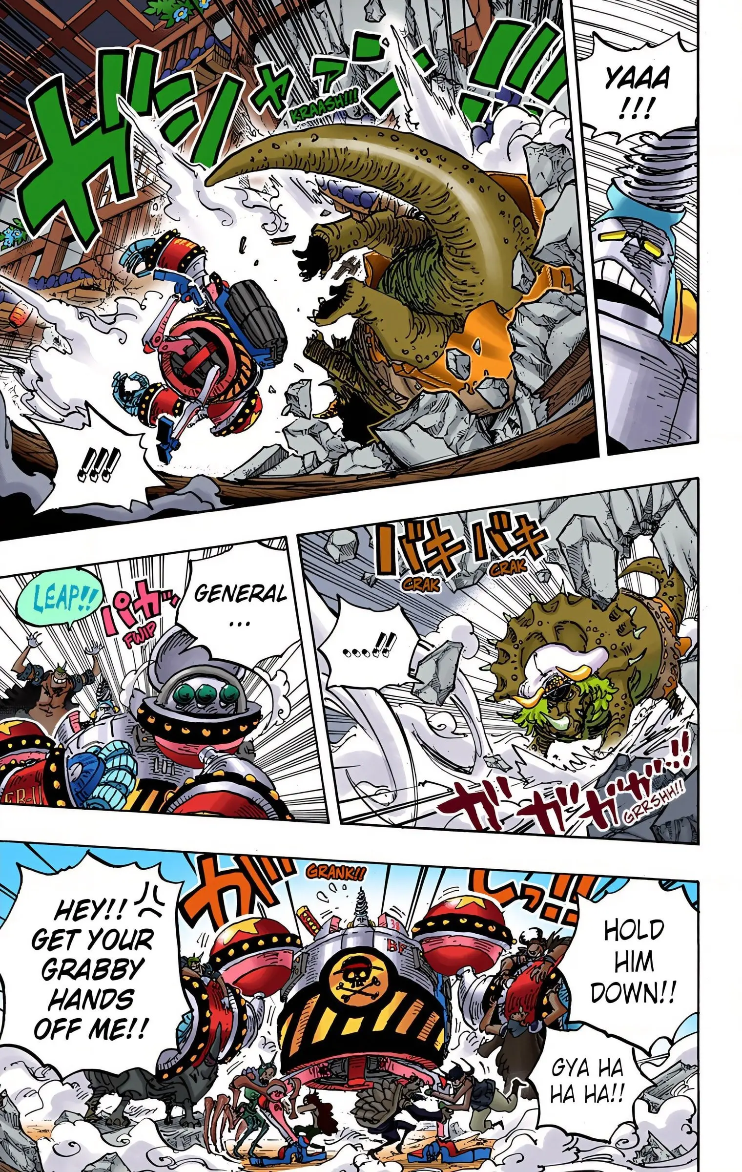 One Piece Colored, chapter 1004, page 7