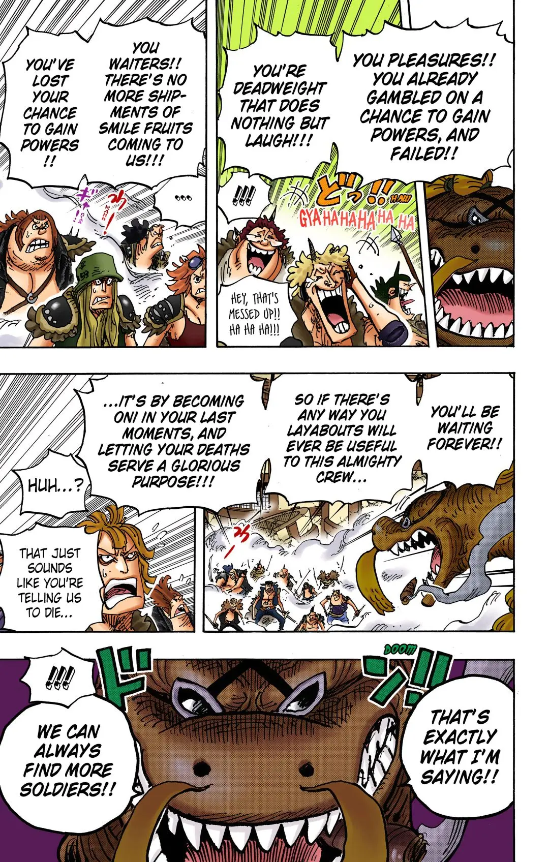 One Piece Colored, chapter 1007, page 5