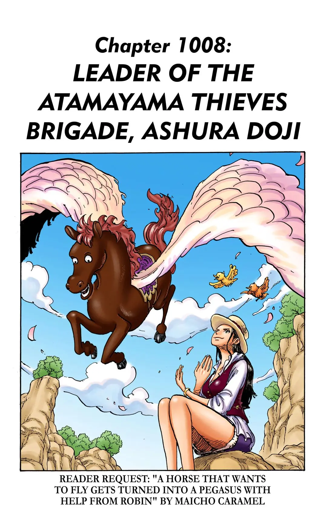 One Piece Colored, chapter 1008, page 1